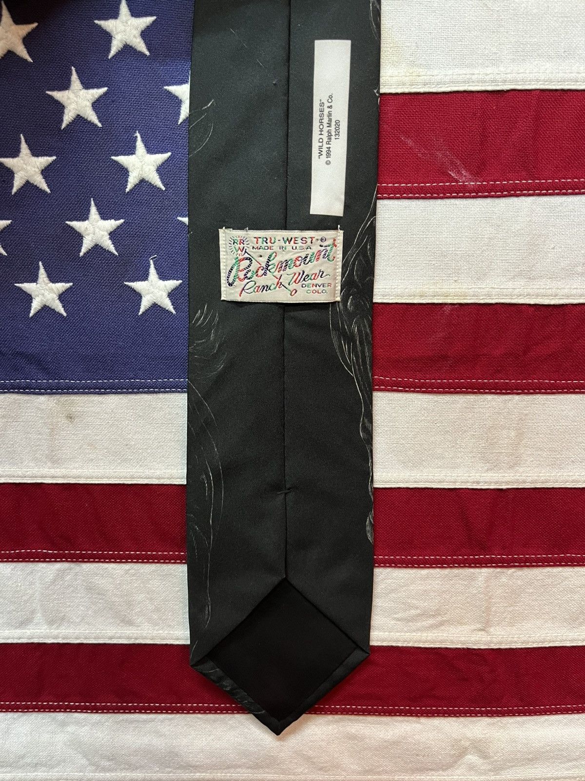 Rockmount Ranch Wear Rare Rockmount Ranch Wear Tie Size ONE SIZE - 4 Thumbnail