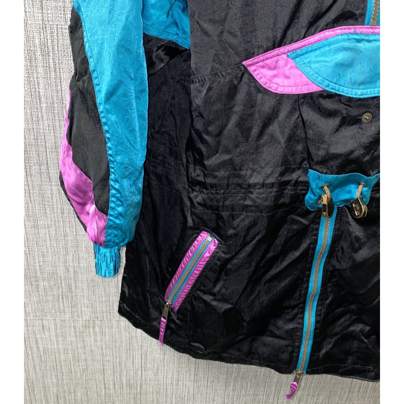 Vintage Gerry Jacket 1/2 Zip Men L Teal/Purple Size US L / EU 52-54 / 3 - 4 Thumbnail