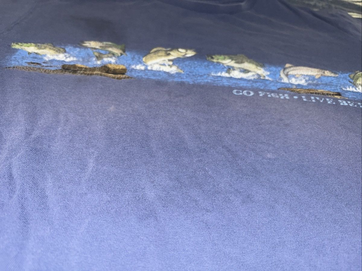 George Go fish, live better xl fishing tee Size US XL / EU 56 / 4 - 3 Thumbnail