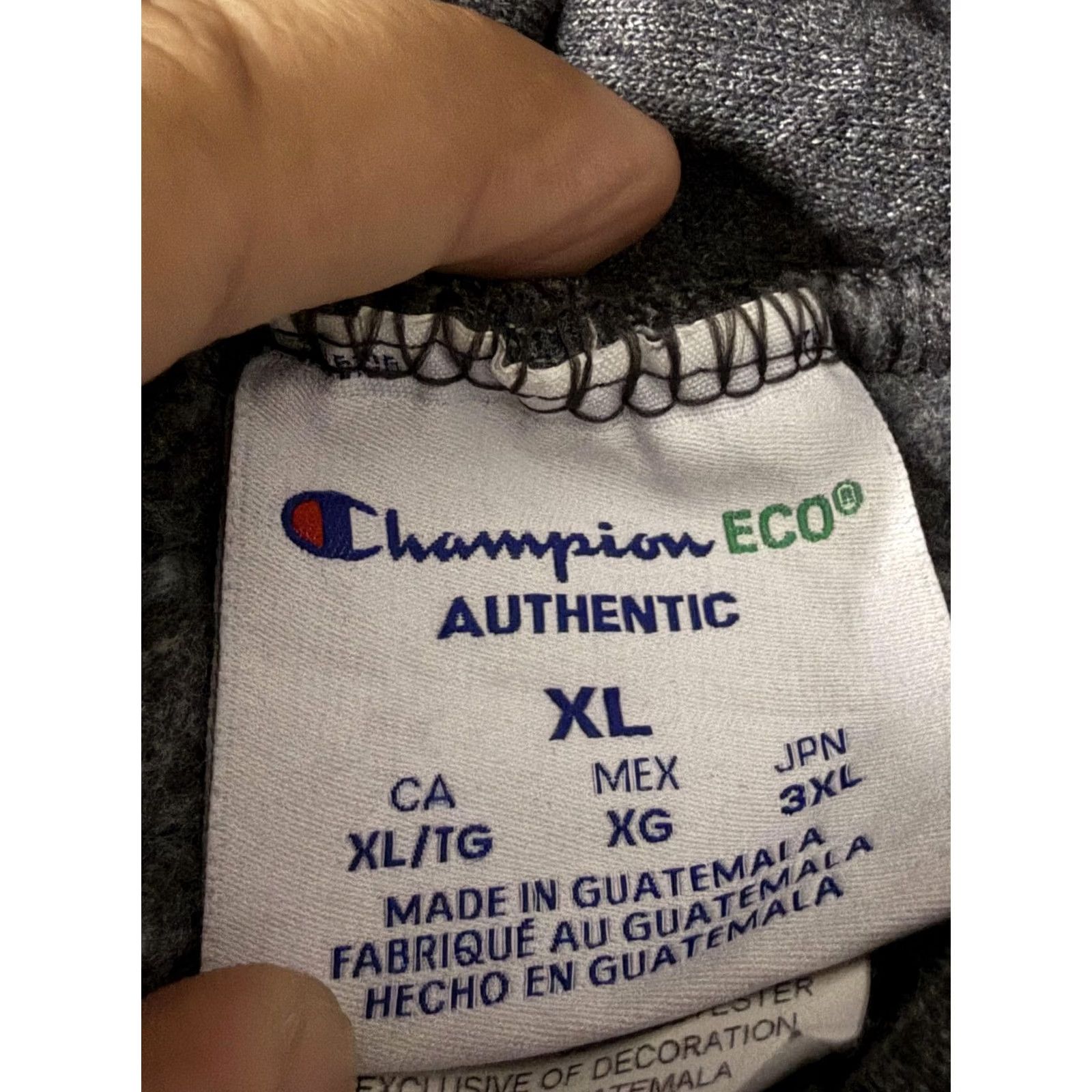 Champion Champion Hoodie Mens XL Gray Graphic Fleece NP National Combine Las Vegas Size US XL / EU 56 / 4 - 6 Thumbnail