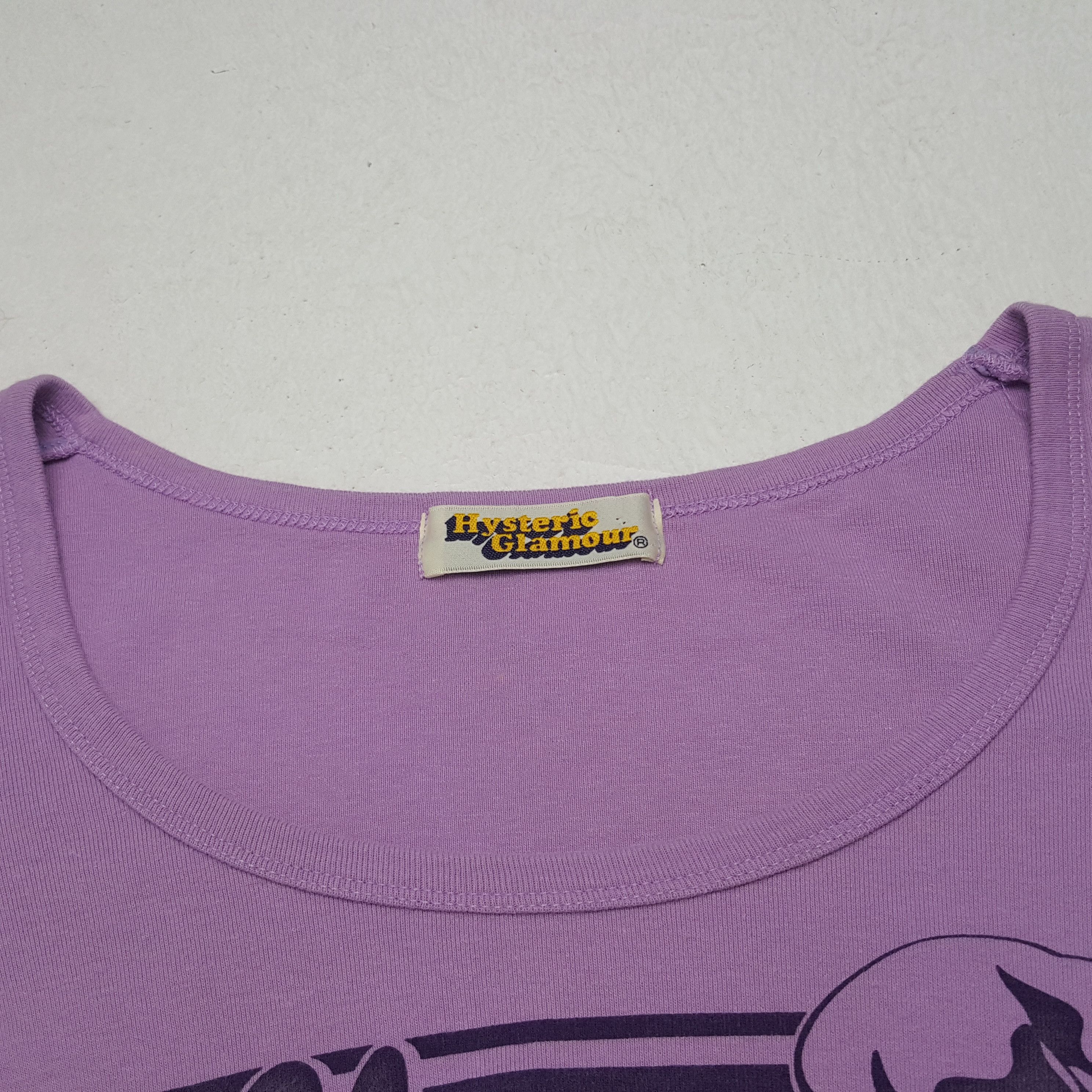 Hysteric Glamour × Vintage Vintage Hysteric Glamour Skateboard Tshirt Size XXS / US 00 / IT 34 - 5 Thumbnail