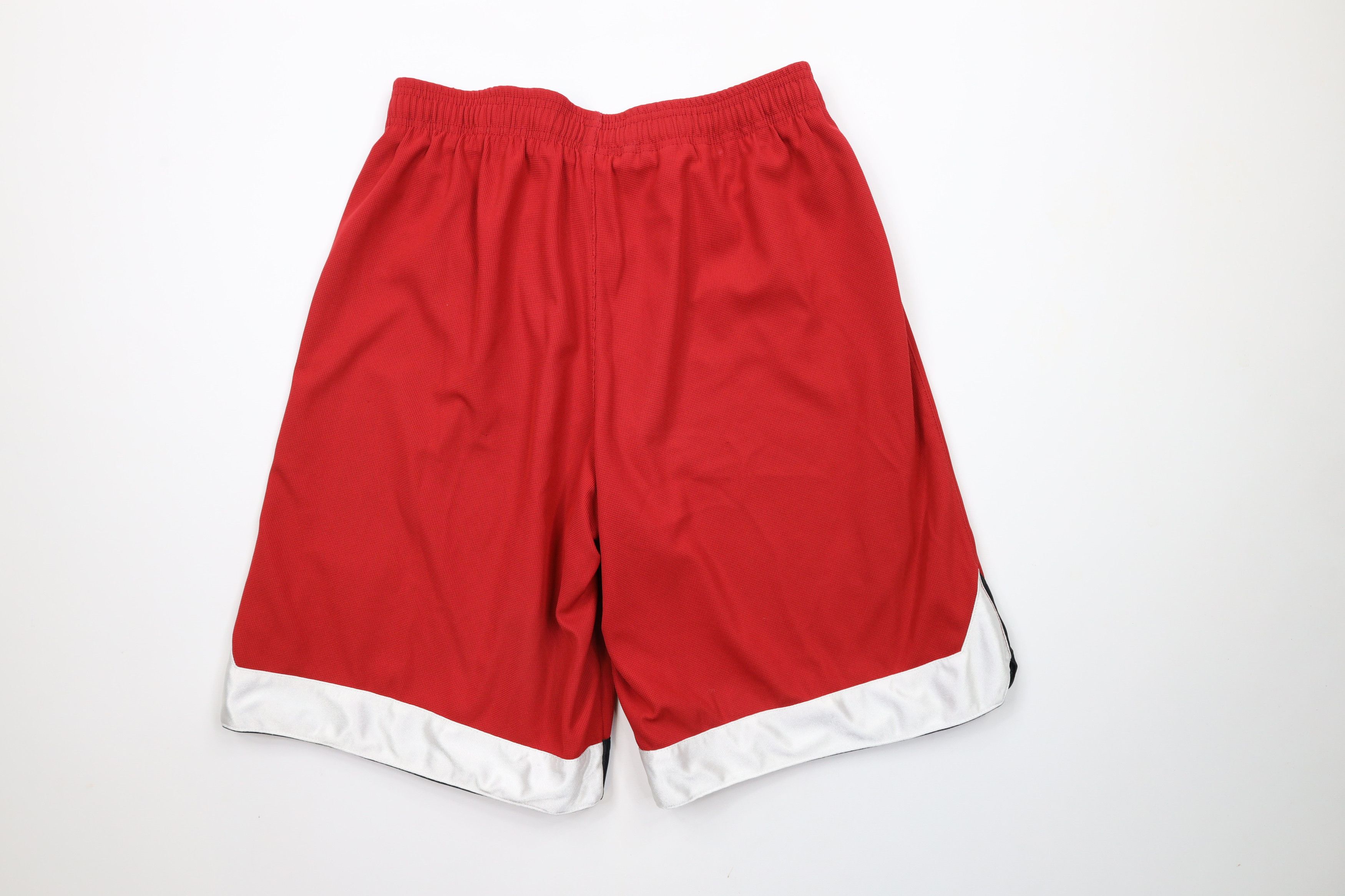 Nike × Vintage Vintage 90s Nike Mini Swoosh Reversible Basketball Shorts Size US 34 / EU 50 - 6 Thumbnail