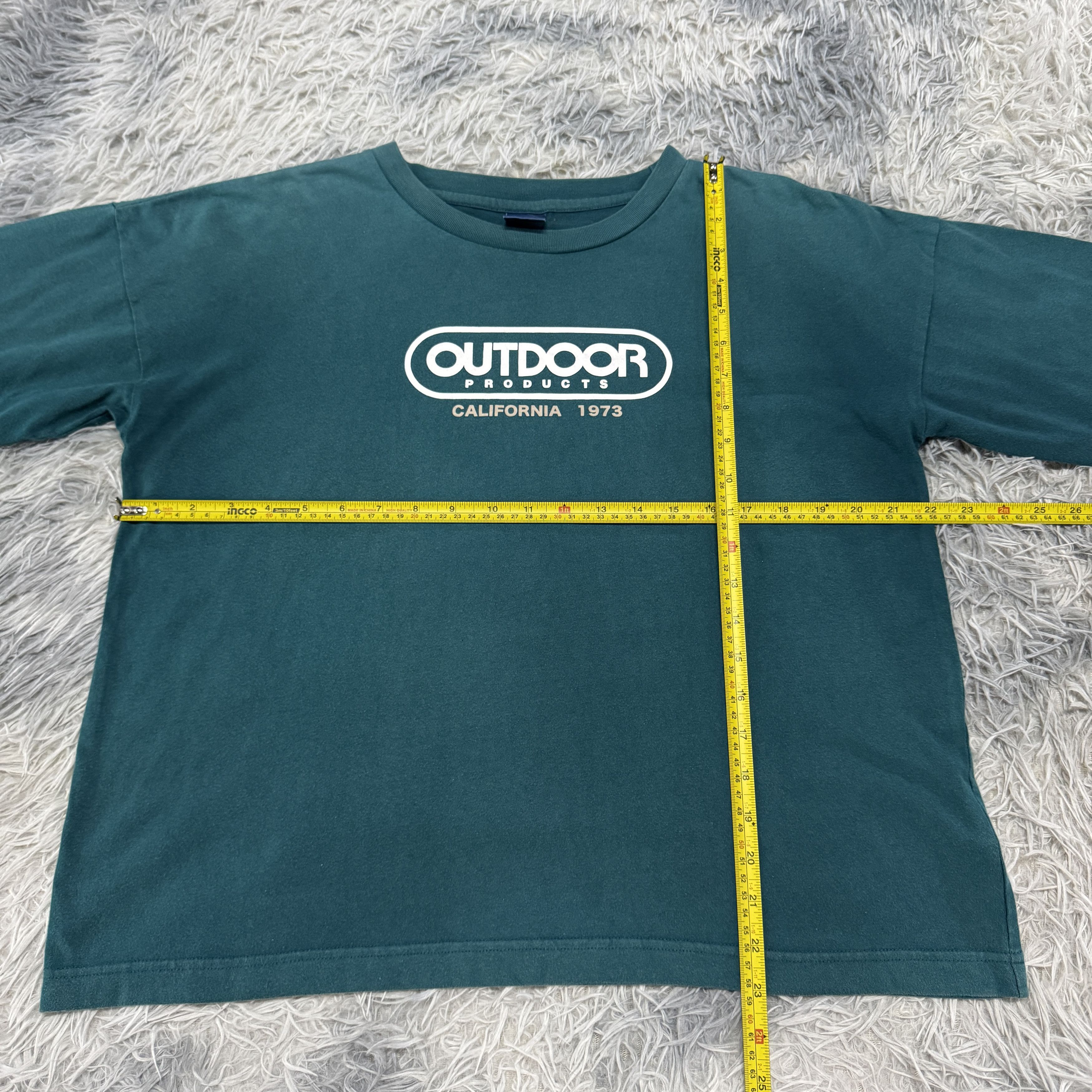 Vintage Outdoor Product California Baggy Boxy Tshirt Size L / US 10 / IT 46 - 4 Thumbnail