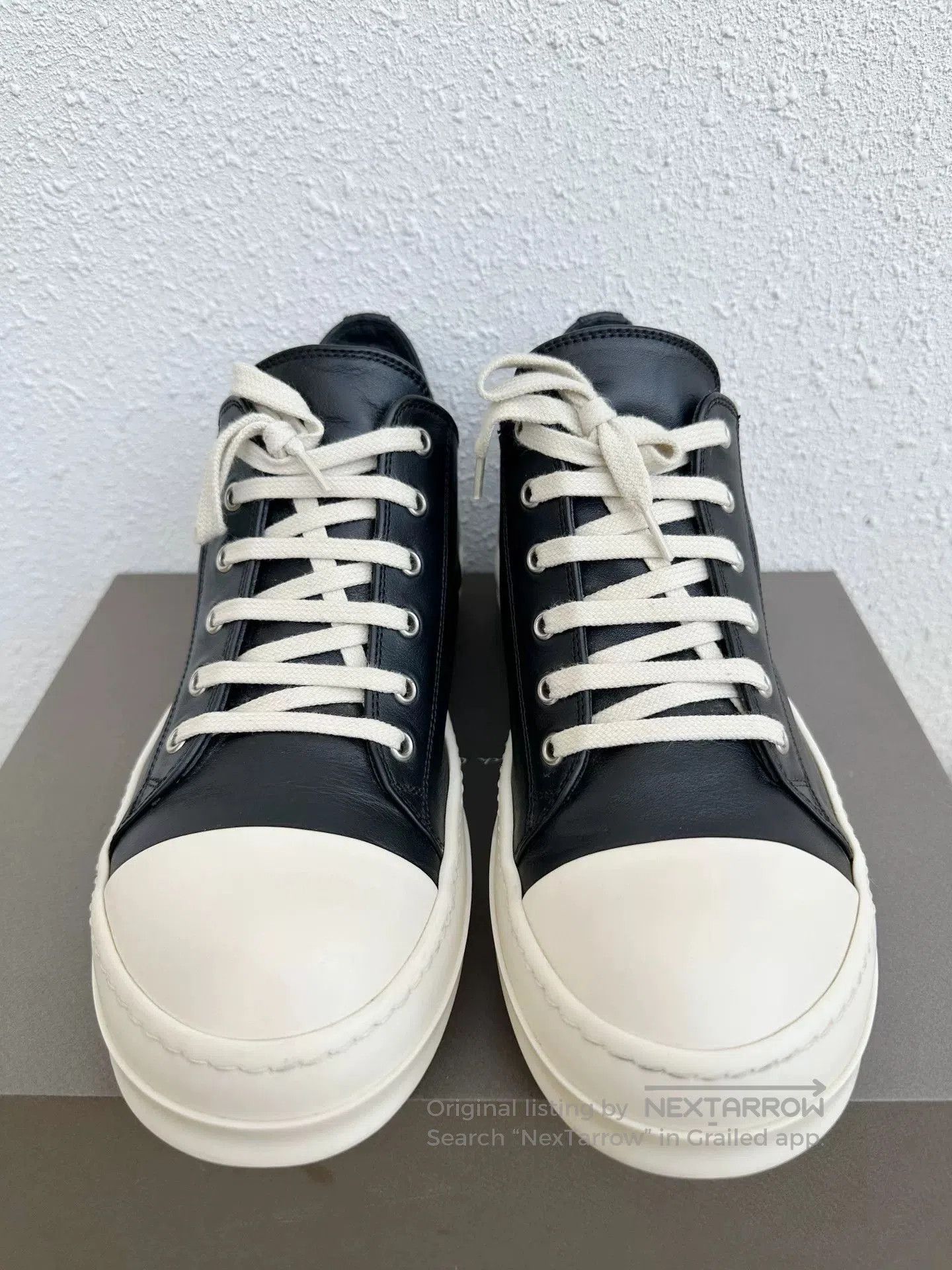 Rick Owens Rick Owens x Converse Calf Leather Low Top. Size US 9 / EU 42 - 4 Thumbnail