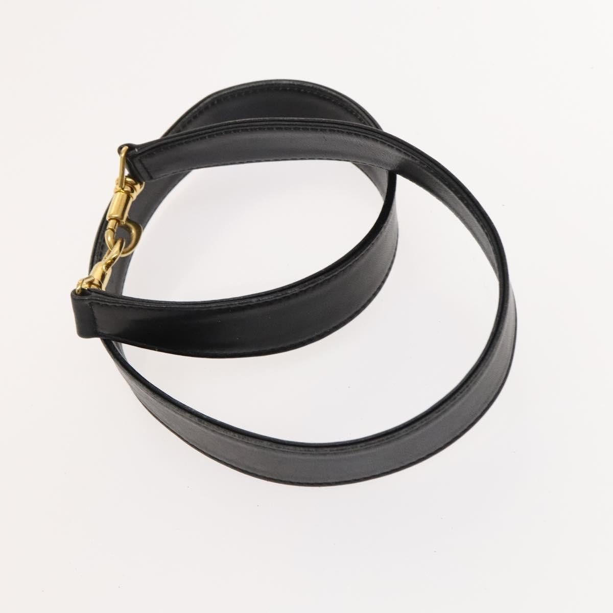 Gucci GUCCI Bamboo Shoulder Bag Leather Black Gold 001 1014 1577 0 Size ONE SIZE - 20 Thumbnail