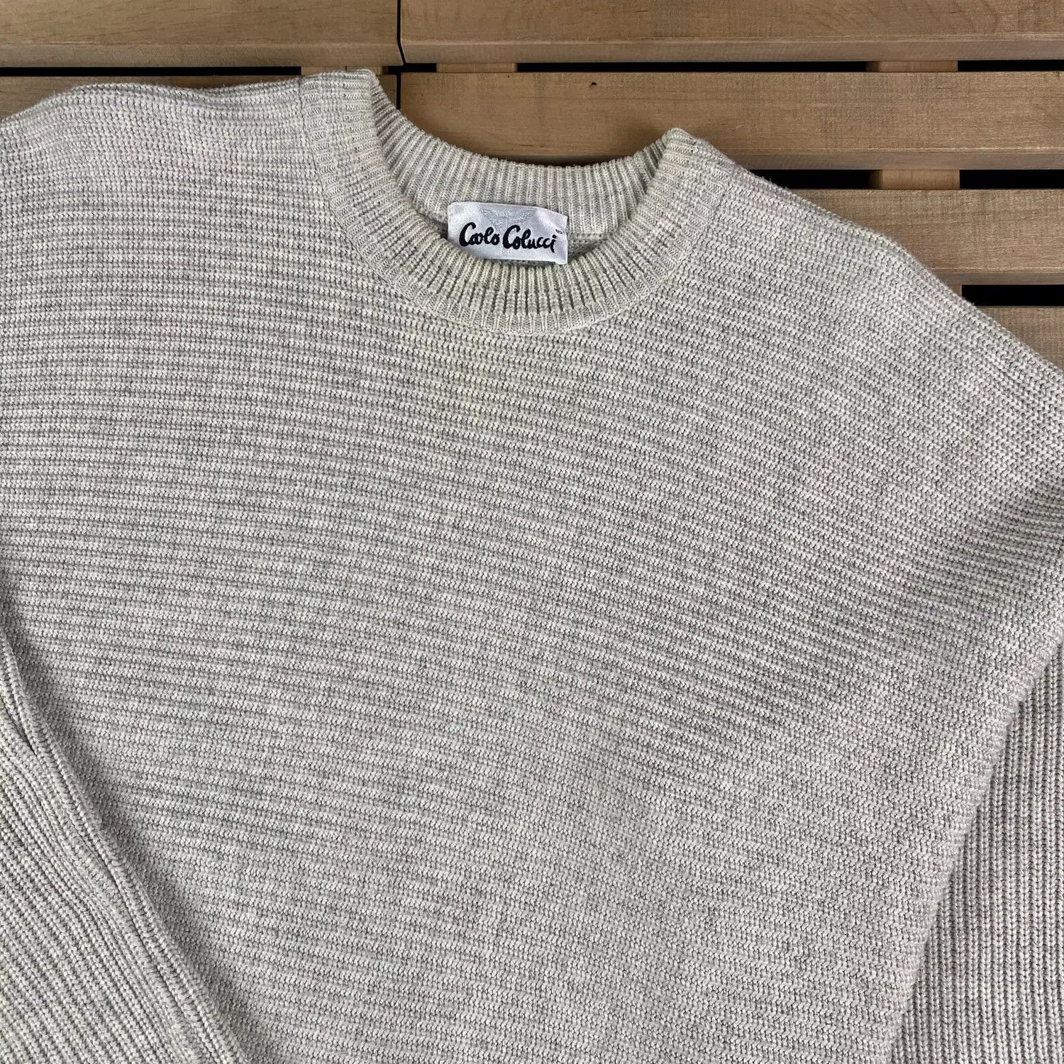 Carlo Colucci × Vintage Mens Sweater Carlo Colucci Vintage Size 52 Size US L / EU 52-54 / 3 - 2 Thumbnail