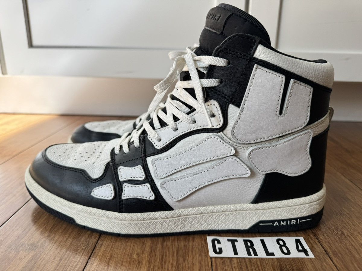Amiri ✅ Skel Top Hi-top Size US 13 / EU 46 - 5 Thumbnail