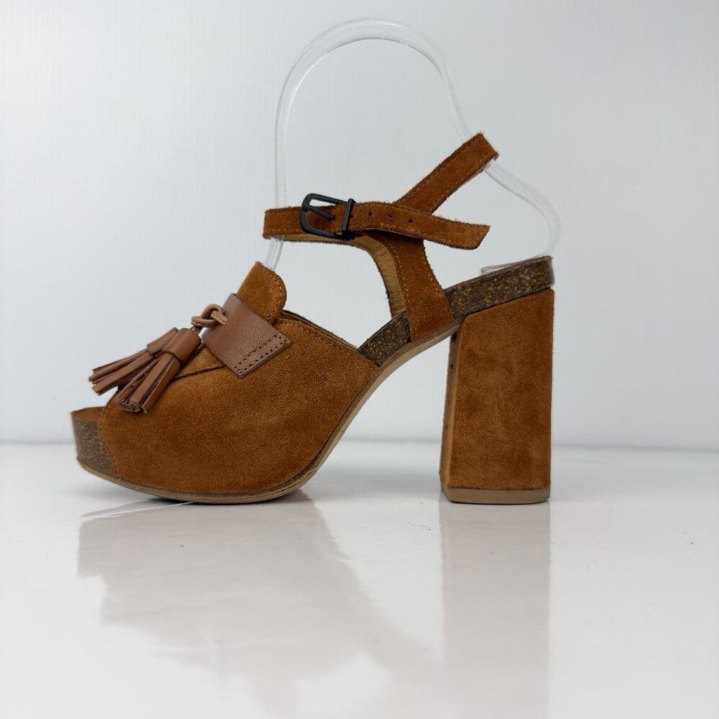 Other FRED DE LA BRETONNIÈRE Boho 70's Tassel Platform Sandals 36 Size US 6 / IT 36 - 5 Thumbnail