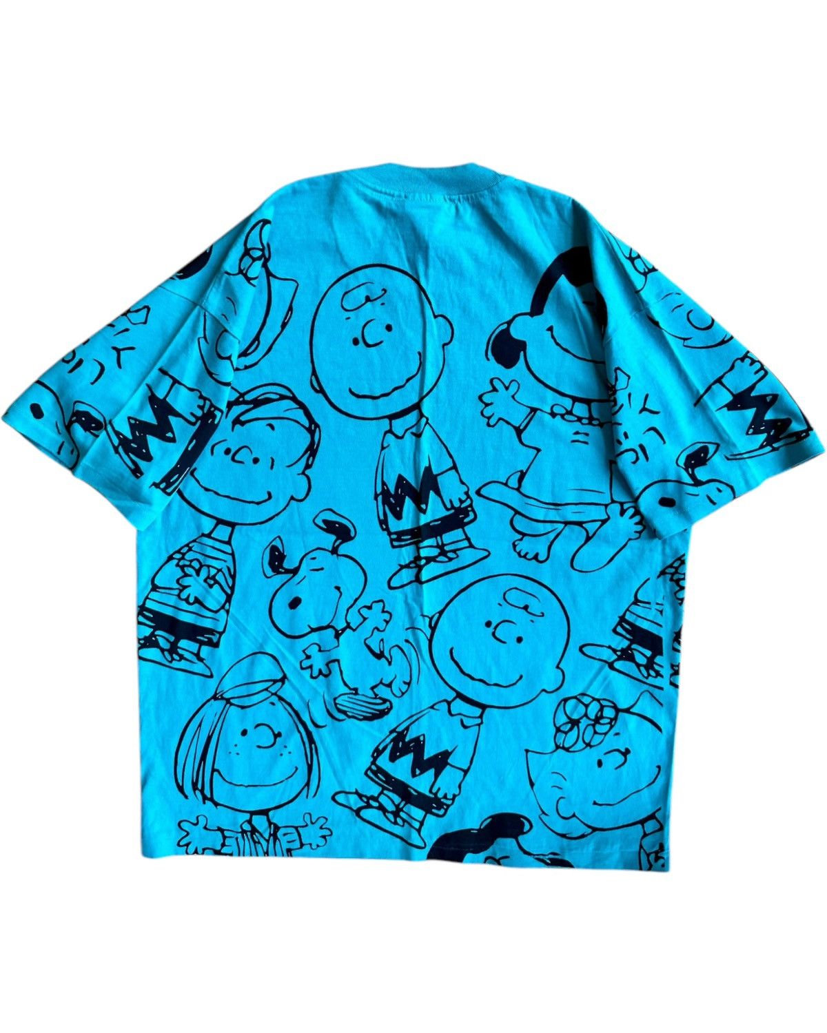Vintage 1971 Charlie Brown Peanuts Characters Tee Size US XL / EU 56 / 4 - 4 Thumbnail
