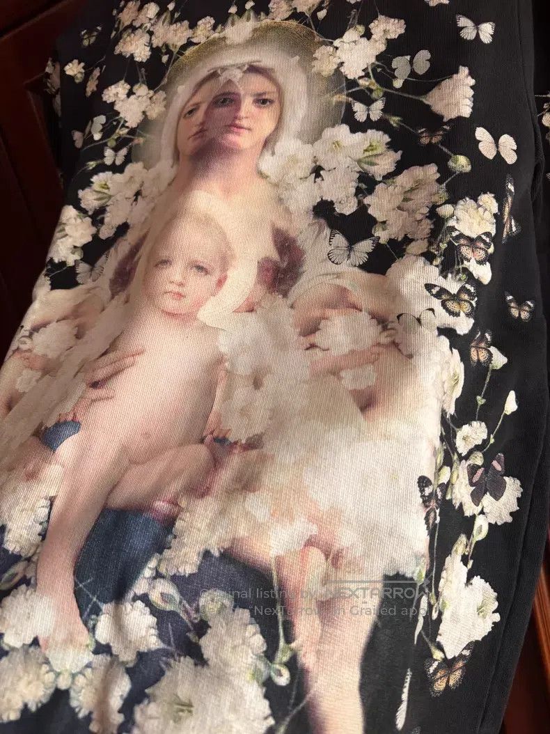 Givenchy Givenchy Starry Sky Virgin Mary Hoodie Size US XS / EU 42 / 0 - 7 Thumbnail