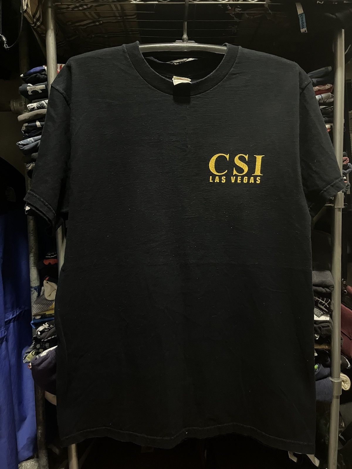 Vintage CSI Las Vegas Crime Scene Investigator Series Promo Tee Size US L / EU 52-54 / 3 - 2 Thumbnail
