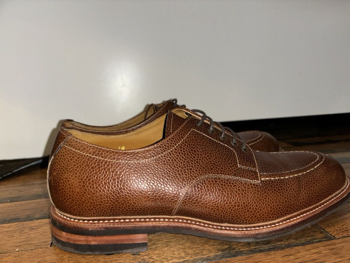 image of Meermin Split Toe Derby Shoes in Brown, Men's (Size 11.5)