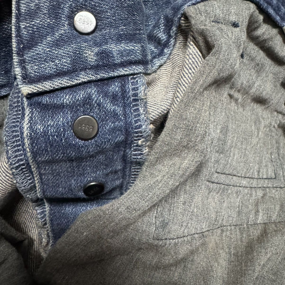 5351 POUR LES HOMMES 5351 Pour Les Hommes Denim Flare Jeans Hedi Slimane Size US 32 / EU 48 - 19 Thumbnail