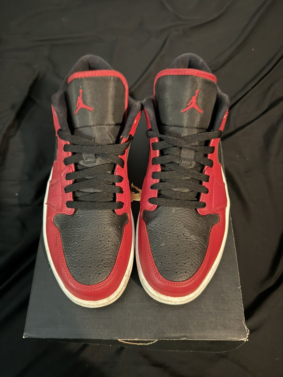 Jordan Brand × Nike Jordan 1 Low Reverse Bred Size US 11 / EU 44 - 2 Thumbnail