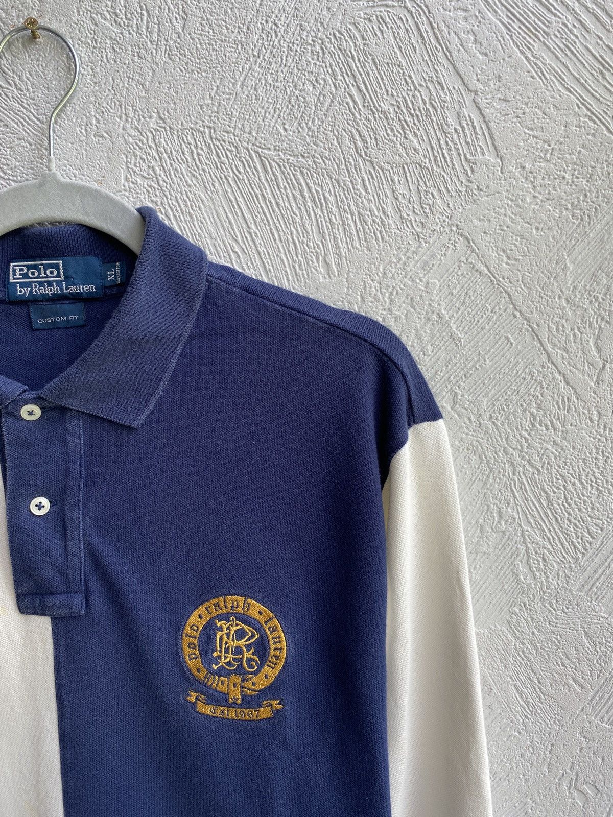 Vintage Vintage Polo Ralph Lauren Rugby Long Sleeve Size US XL / EU 56 / 4 - 3 Thumbnail