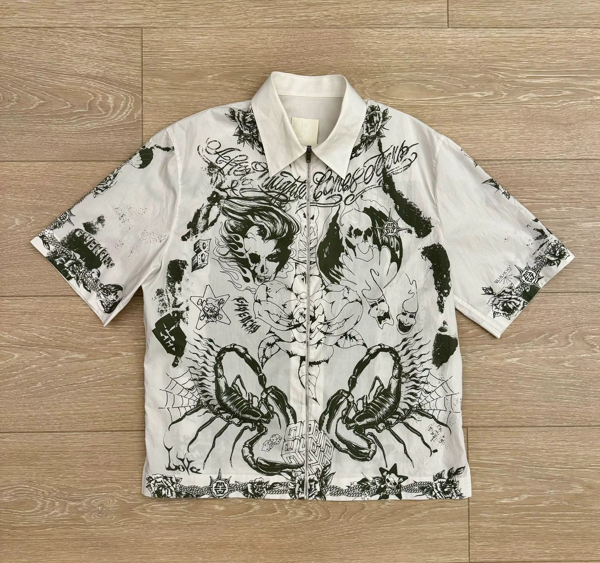 Givenchy Givenchy MMW Graphic Shirt for Sale Size US L / EU 52-54 / 3 - 1 Thumbnail