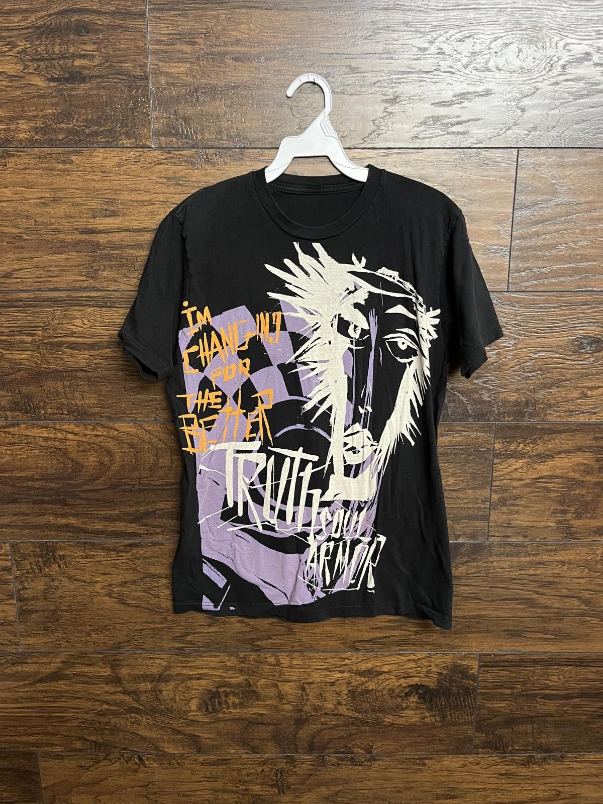 Designer Y2K Truth Soud Power T-shirt Christian Action Sports Tee Size US S / EU 44-46 / 1 - 1 Thumbnail