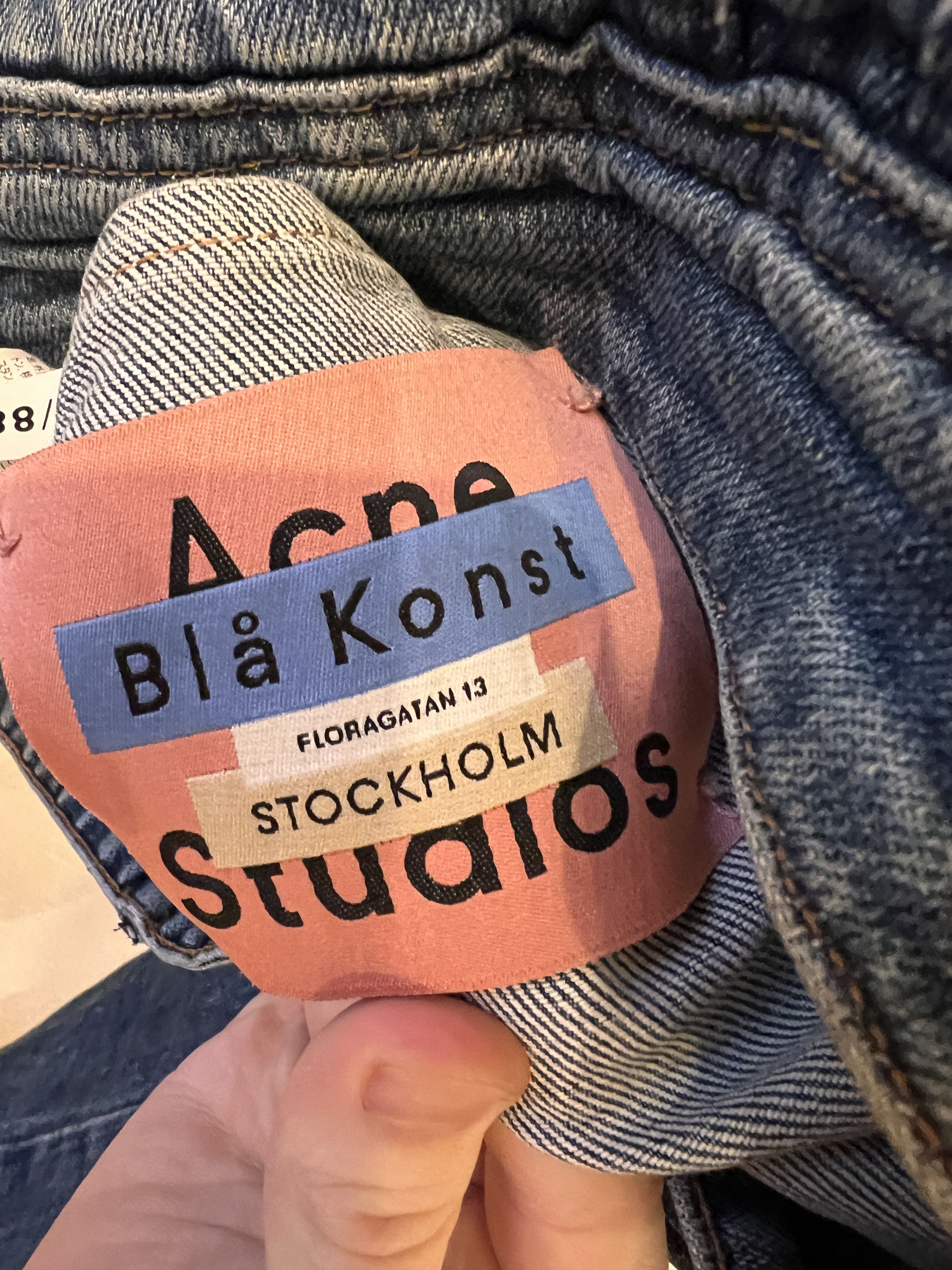 Acne Studios Blue Denim Size US S / EU 44-46 / 1 - 9 Thumbnail