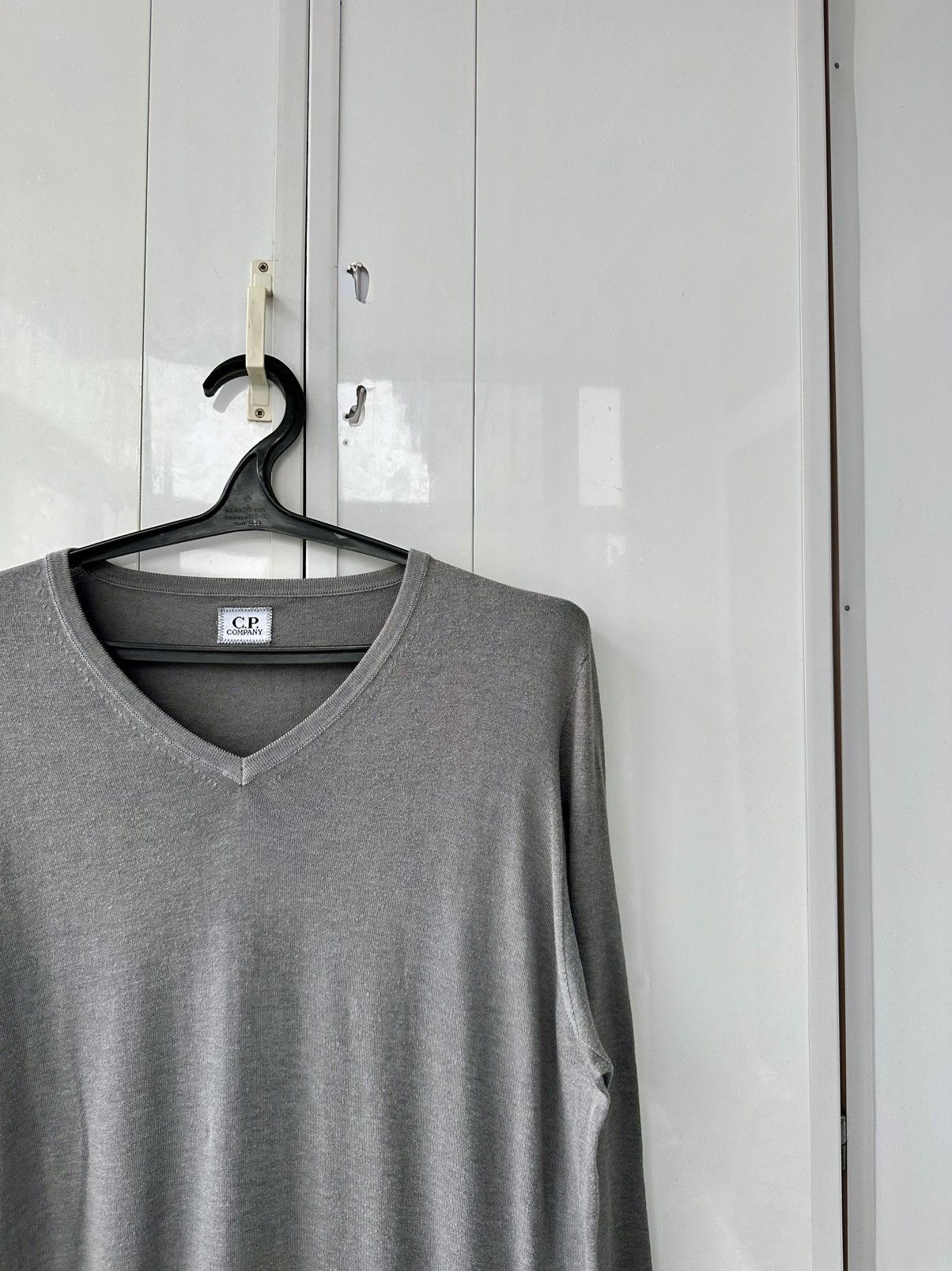 C.P. Company Vintage C.P. Company Grey Longsleeve T-shirt Y2K Size US L / EU 52-54 / 3 - 4 Thumbnail