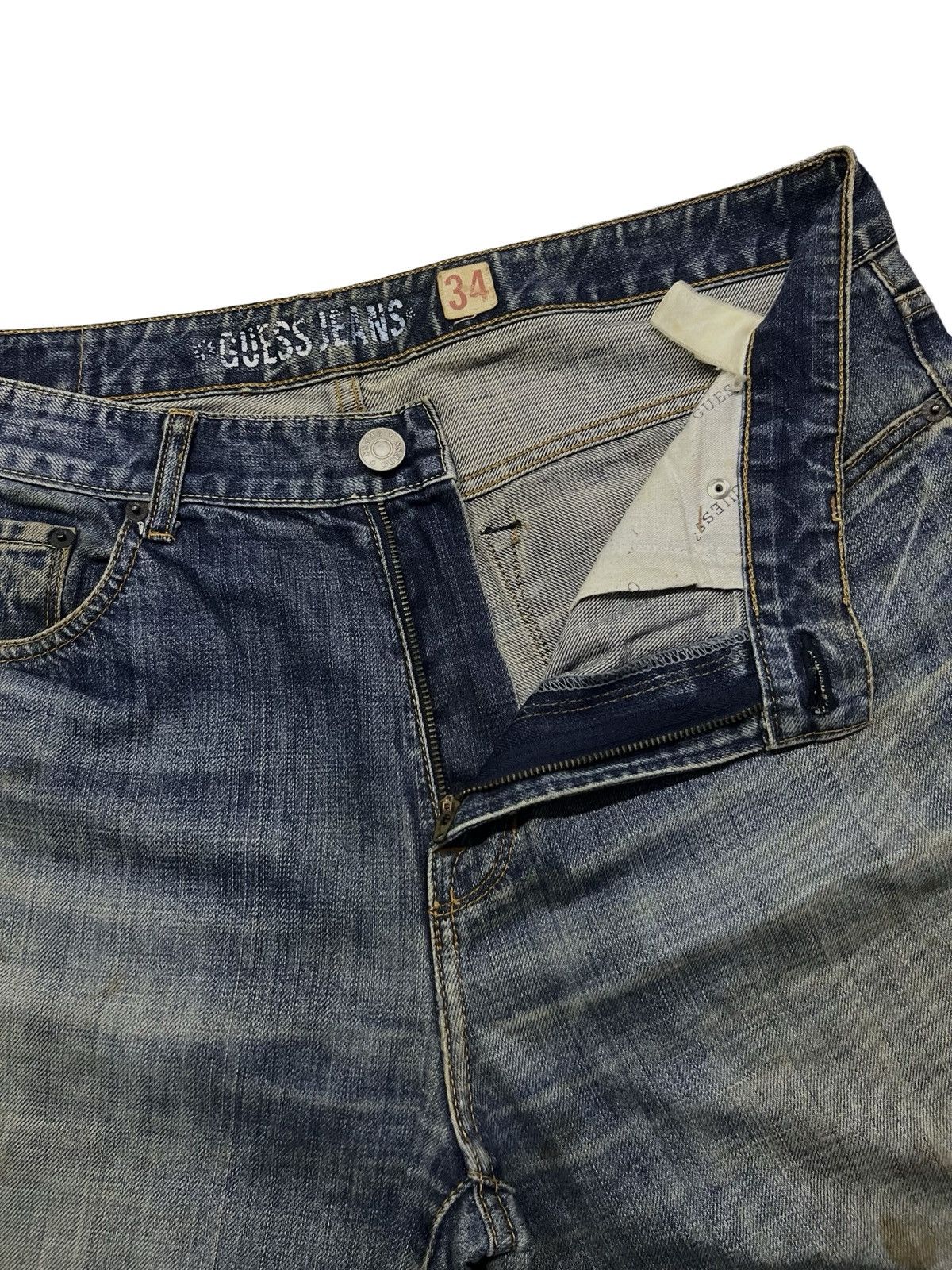 Guess Vintage GUESS Jeans “My Name Is Legend” | 90s Y2K | Size 35 Size US 35 - 8 Thumbnail