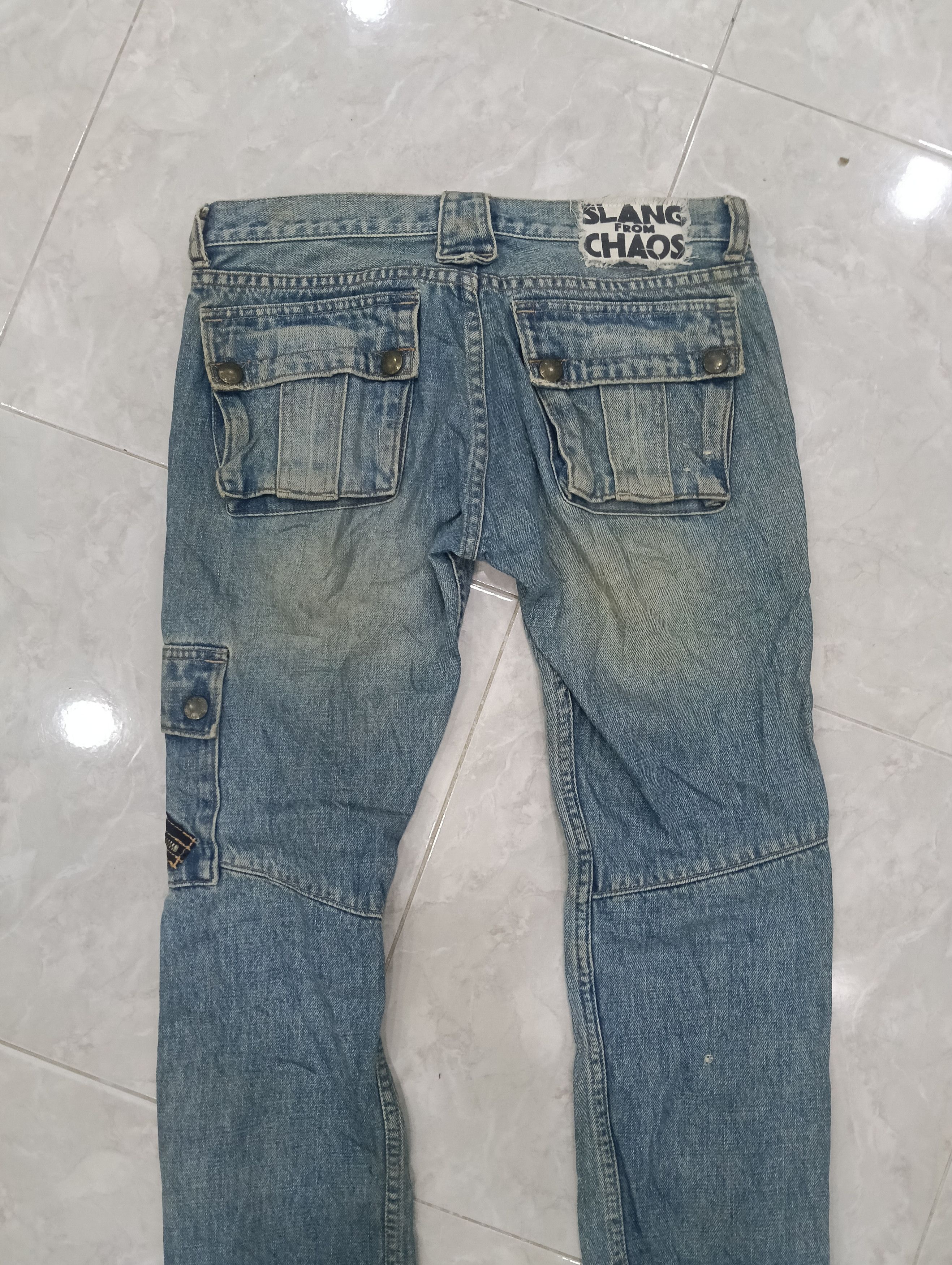 Le Grande Bleu (L.G.B.) RNA Slang Chaos Japan Brand Punk Anarchy Style Size 30" / US 8 / IT 44 - 7 Thumbnail