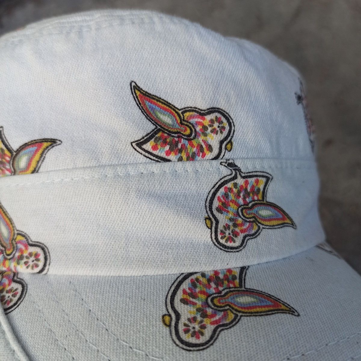 Beauty Beast CUTE.. Monogram birds hat by marie and claire Size ONE SIZE - 14 Thumbnail