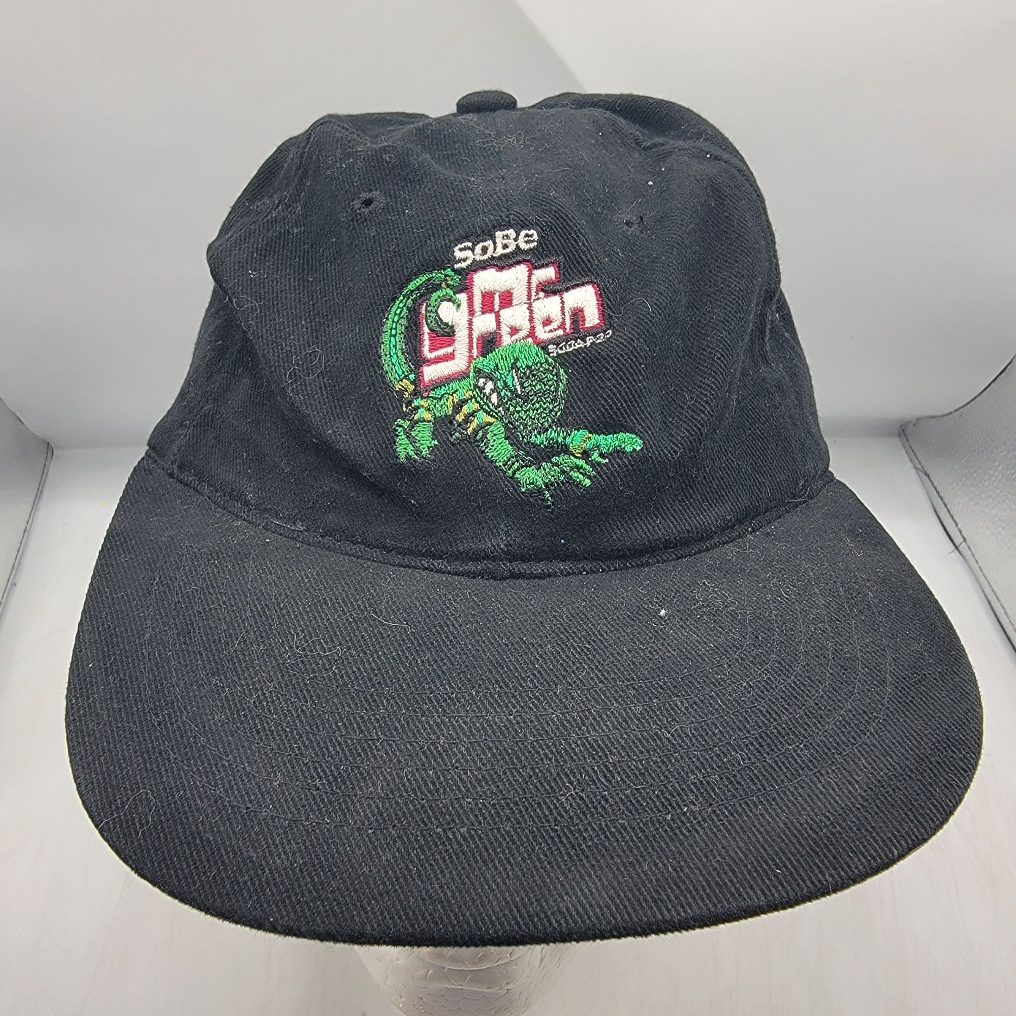 Other Sobe Energy Drink Embroidered Lizard Mr Green Baseball Hat C Size ONE SIZE - 1 Thumbnail