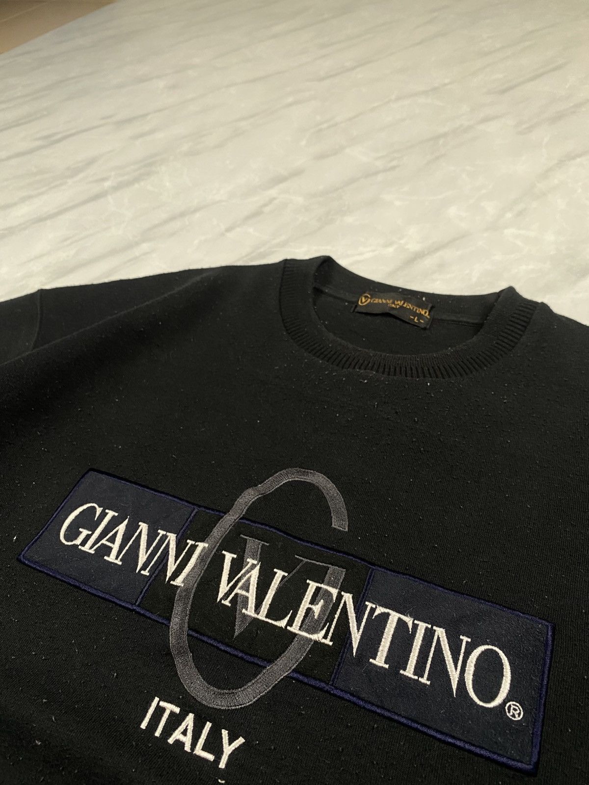 Gianni Valentino Vintage Gianni Valentino Italy Boxy Crewneck Size US M / EU 48-50 / 2 - 3 Thumbnail