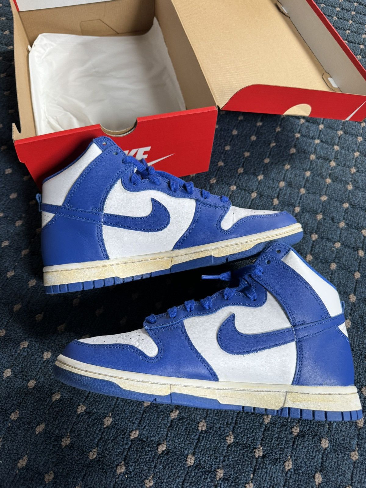 Nike Nike Dunk High Royal Blue Size US 8.5 / EU 41-42 - 3 Thumbnail