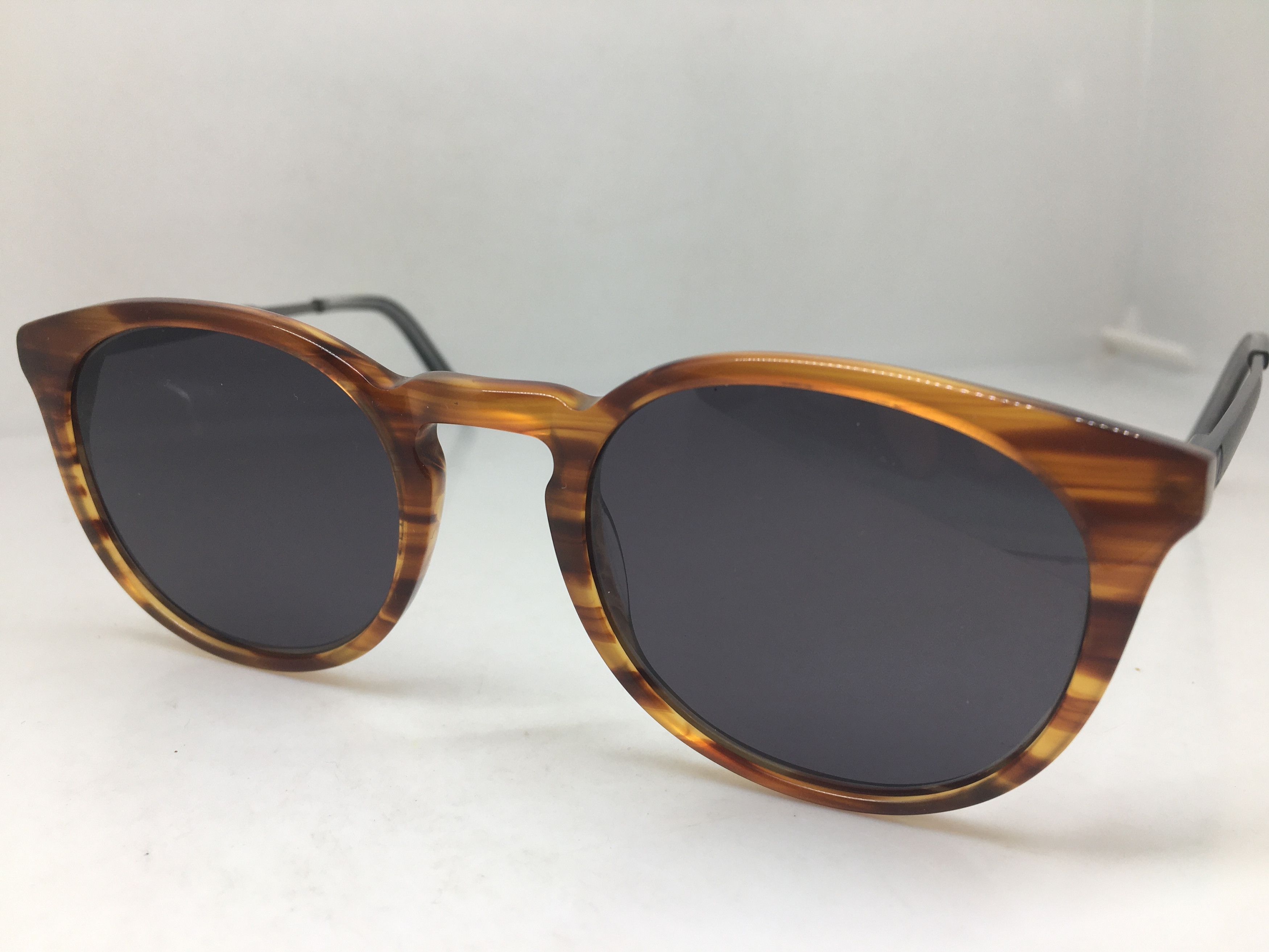 Other Handmade Brown Acetate ARTSTOCRST Keyhole Sunglasses Size ONE SIZE - 3 Thumbnail