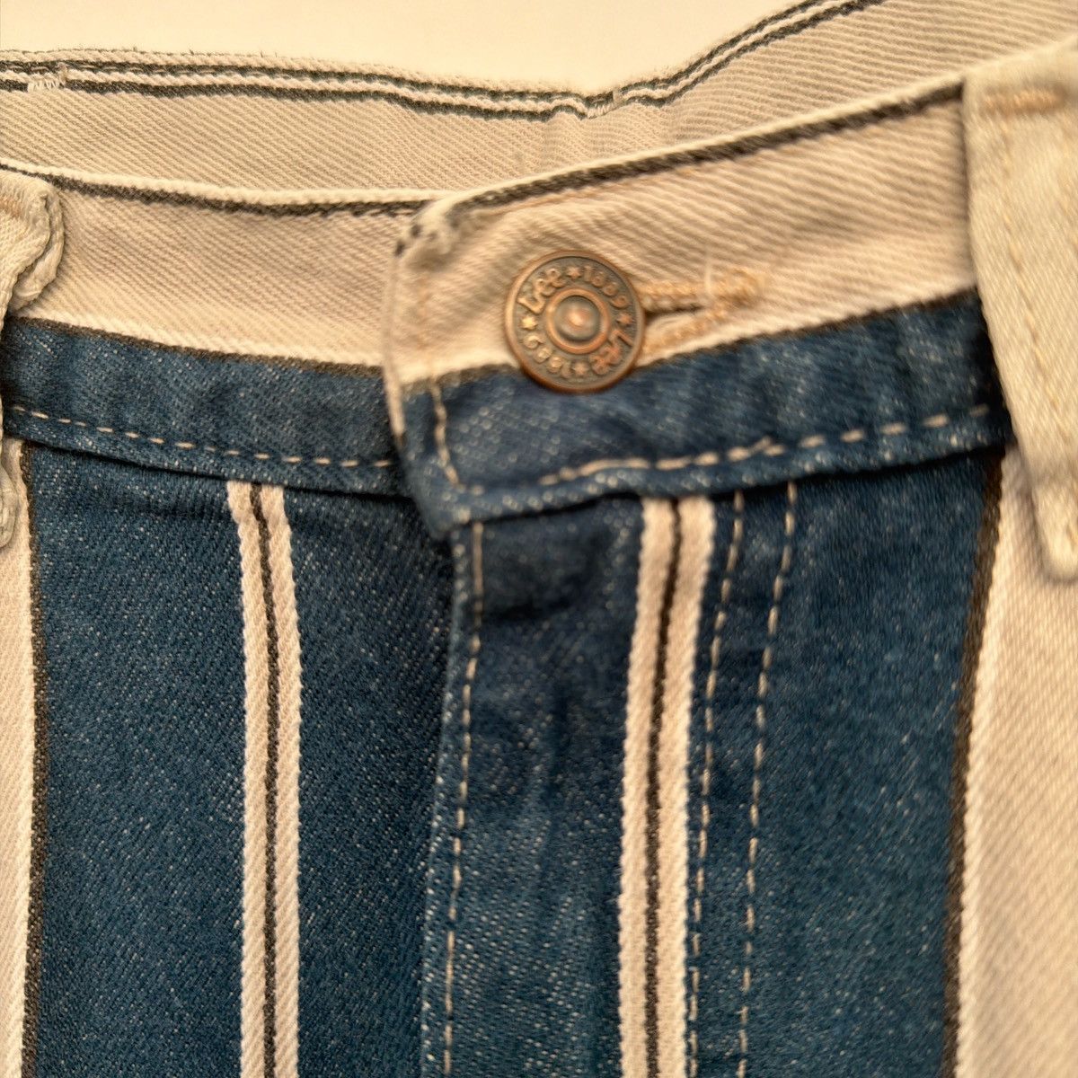 Lee LEE Vintage stripe shorts Size US 33 - 2 Thumbnail