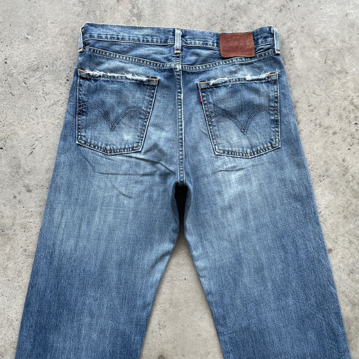 Levi's Vintage Clothing Vintage Levi’s 503 Distressed Faded Denim Jeans Pants W31 Size US 31 - 12 Thumbnail