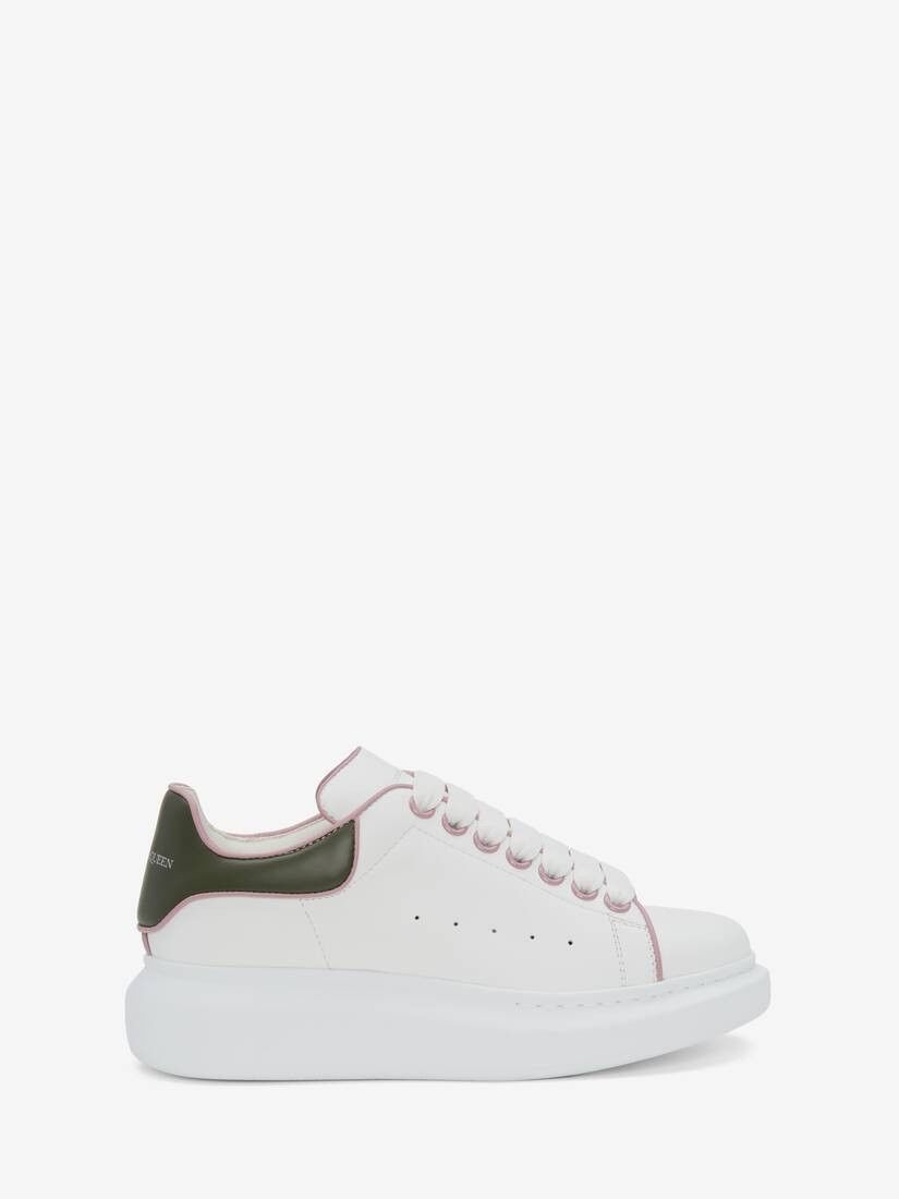 Alexander McQueen o1w1db10925 Oversized Sneaker in White Size US 7 / IT 37 - 1 Thumbnail