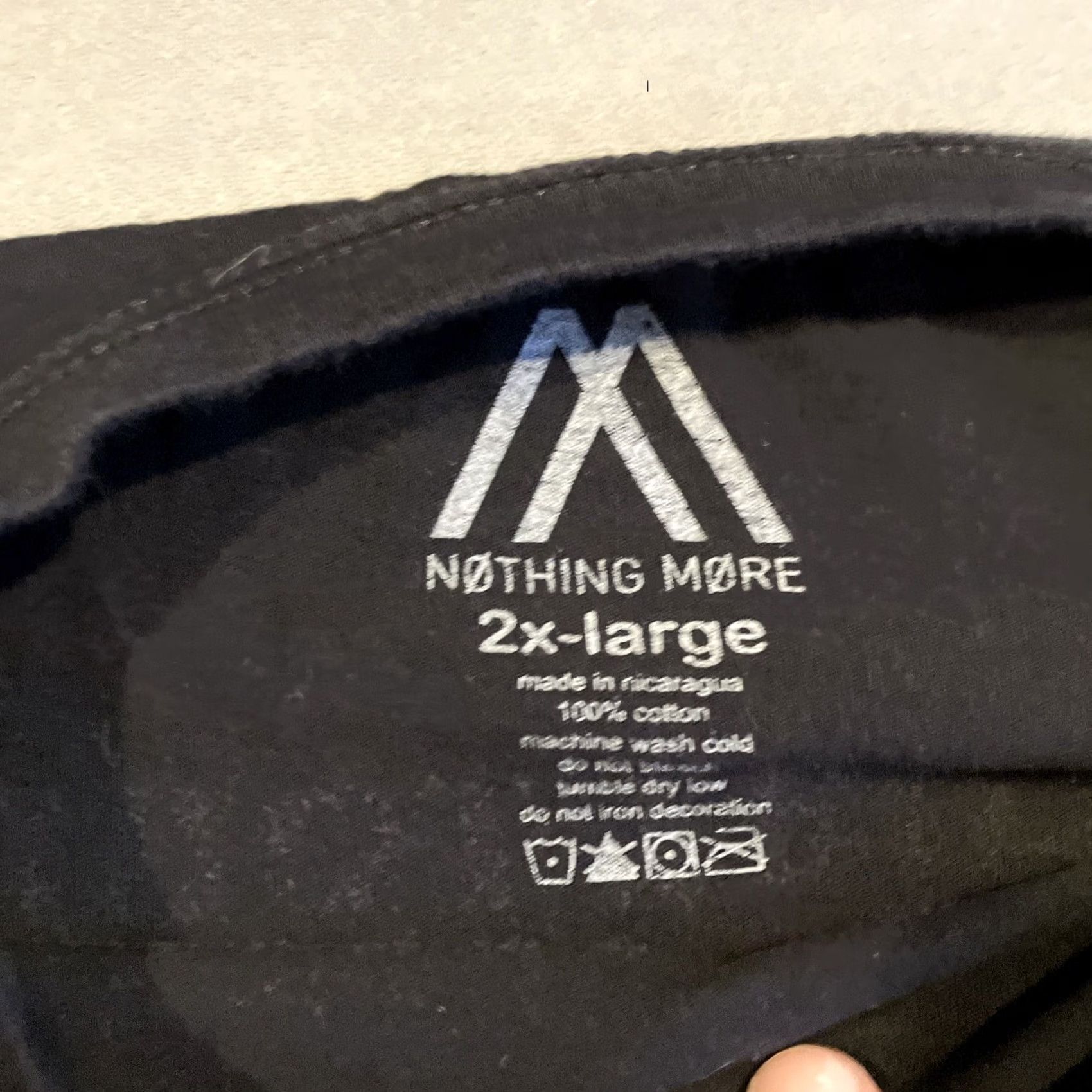 Vintage Nothing More T-Shirt 2019 The Truth Tour A Thousand Arms To Hold You XXL Black Cotton Crew Neck Short Sleeve Band Men Graphic Print Regular Size US XXL / EU 58 / 5 - 3 Thumbnail