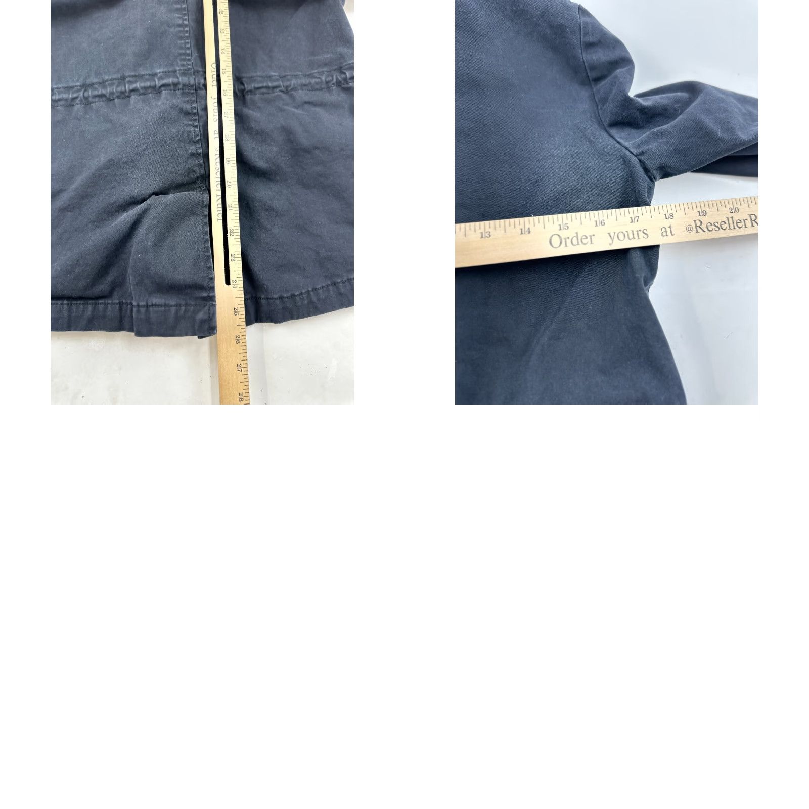 Lucky Brand Lucky Brand Women's Jacket Small Blue Utility Pocket Casual Fall Winter Long Sleeve Button Outerwear Size S / US 4 / IT 40 - 8 Thumbnail