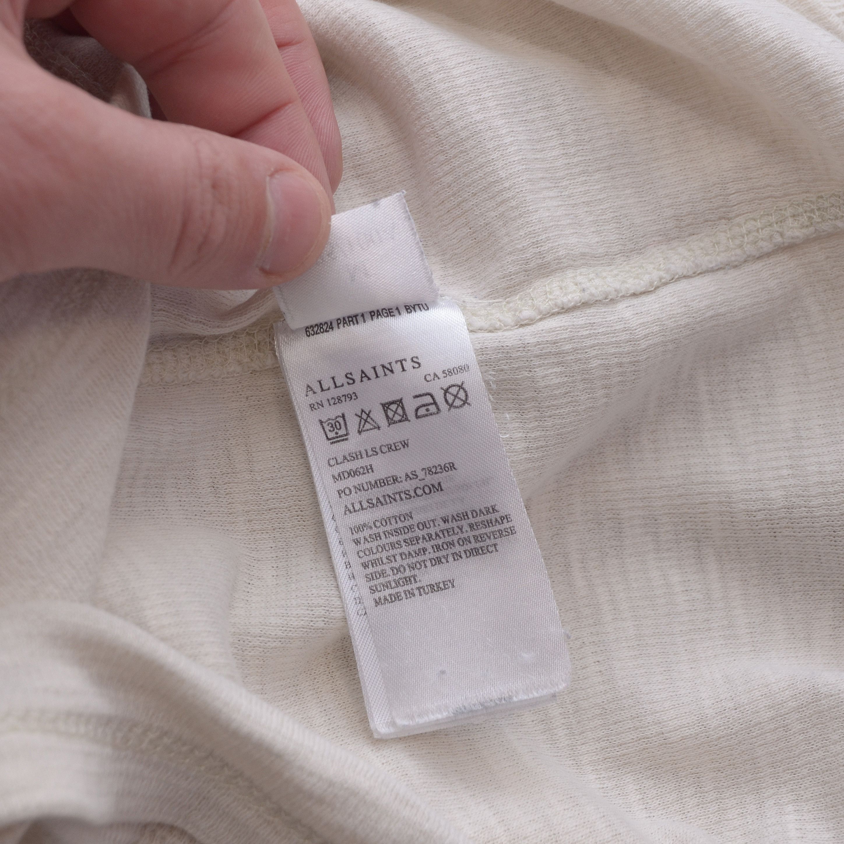 Allsaints Allsaints Clash LS Crew Men’s long sleeve t shirt size M Size US M / EU 48-50 / 2 - 8 Thumbnail