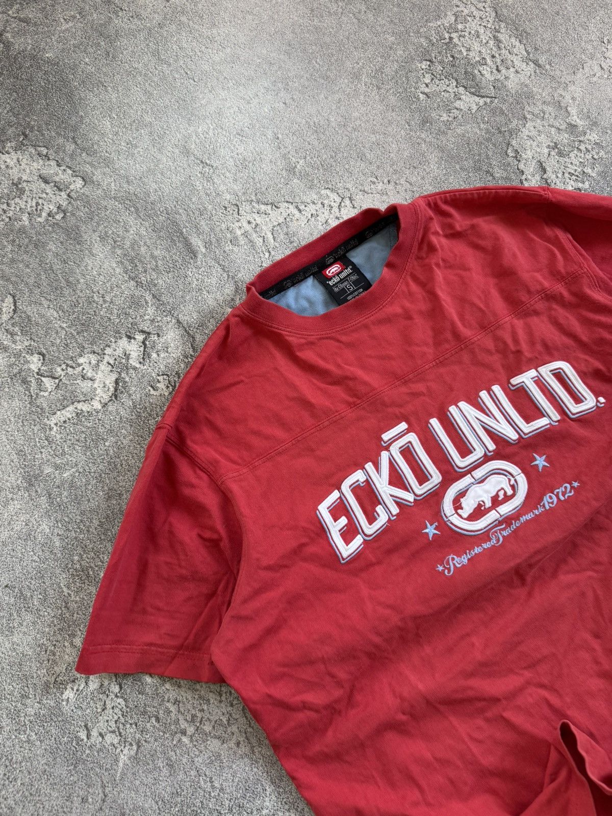 Ecko Unltd. × Vintage Ecko Unltd S big logo tee T-shirt RAP HipHop MMA sk8 Y2K 90s Size US S / EU 44-46 / 1 - 2 Thumbnail