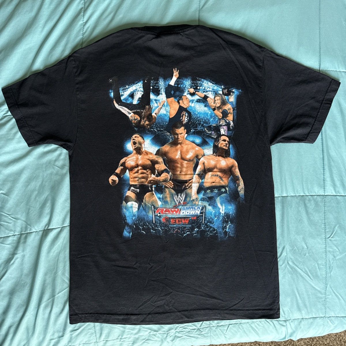 WWE 2008 WWE Multibrand Double-Sided Graphic Tee Size US L / EU 52-54 / 3 - 2 Thumbnail