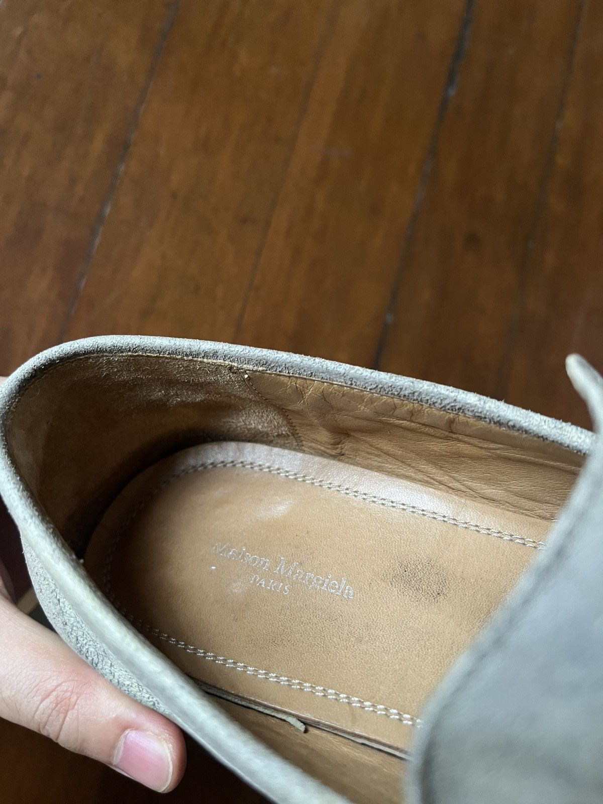 Maison Margiela 2020 Maison Margiela White Tabi Advocate Loafers Size US 7 / EU 40 - 12 Thumbnail