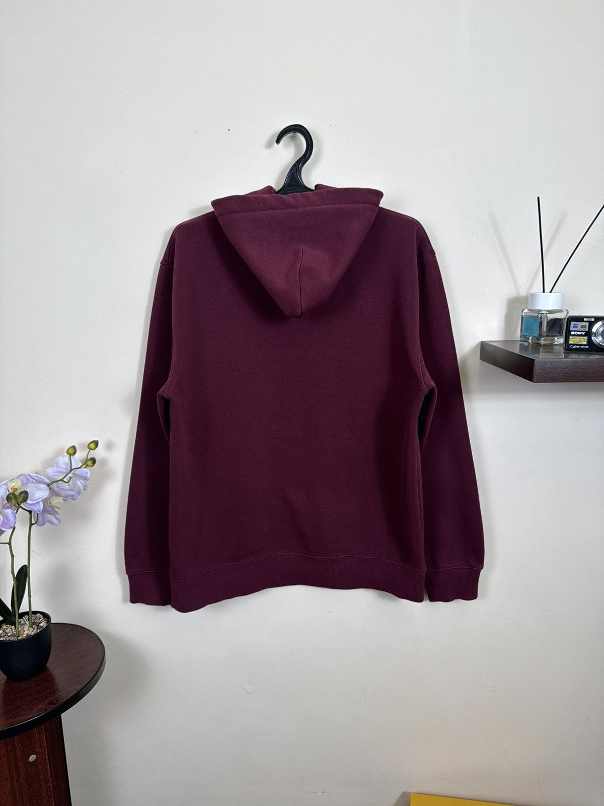 Carhartt Wip Carhartt WIP Hoodie Hooded Theory Sweat Burgundy Sz XL Size US XL / EU 56 / 4 - 2 Thumbnail