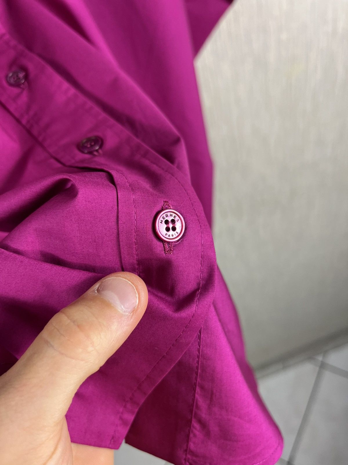 Maison Margiela Vintage Hermes Maison Martin Margiela archive circle shirt Size US M / EU 48-50 / 2 - 15 Thumbnail