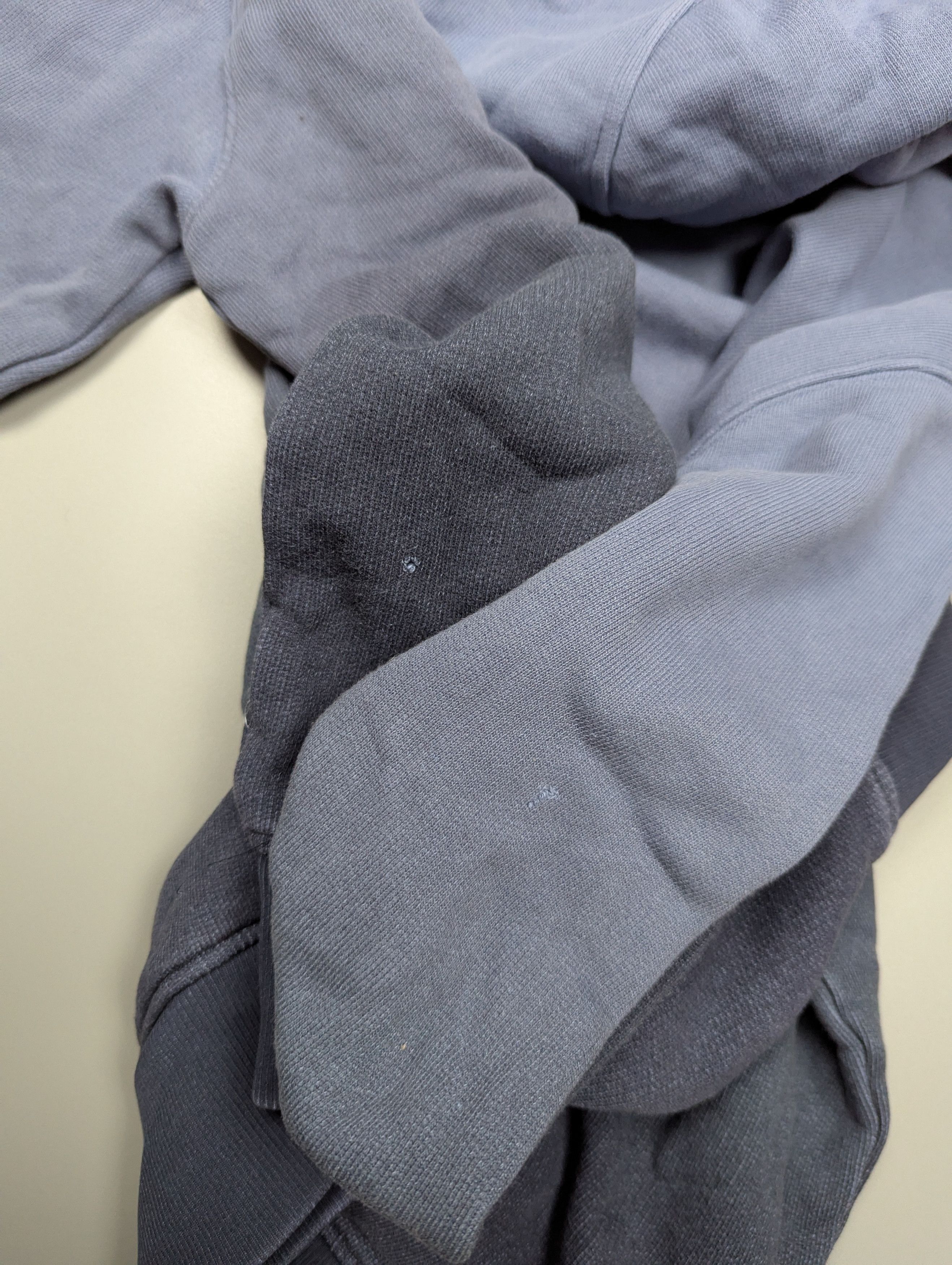 Hugo Boss Hugo Boss Men’s Gradient Dye Cotton Terry Distressed Hoodie Size US XL / EU 56 / 4 - 9 Thumbnail