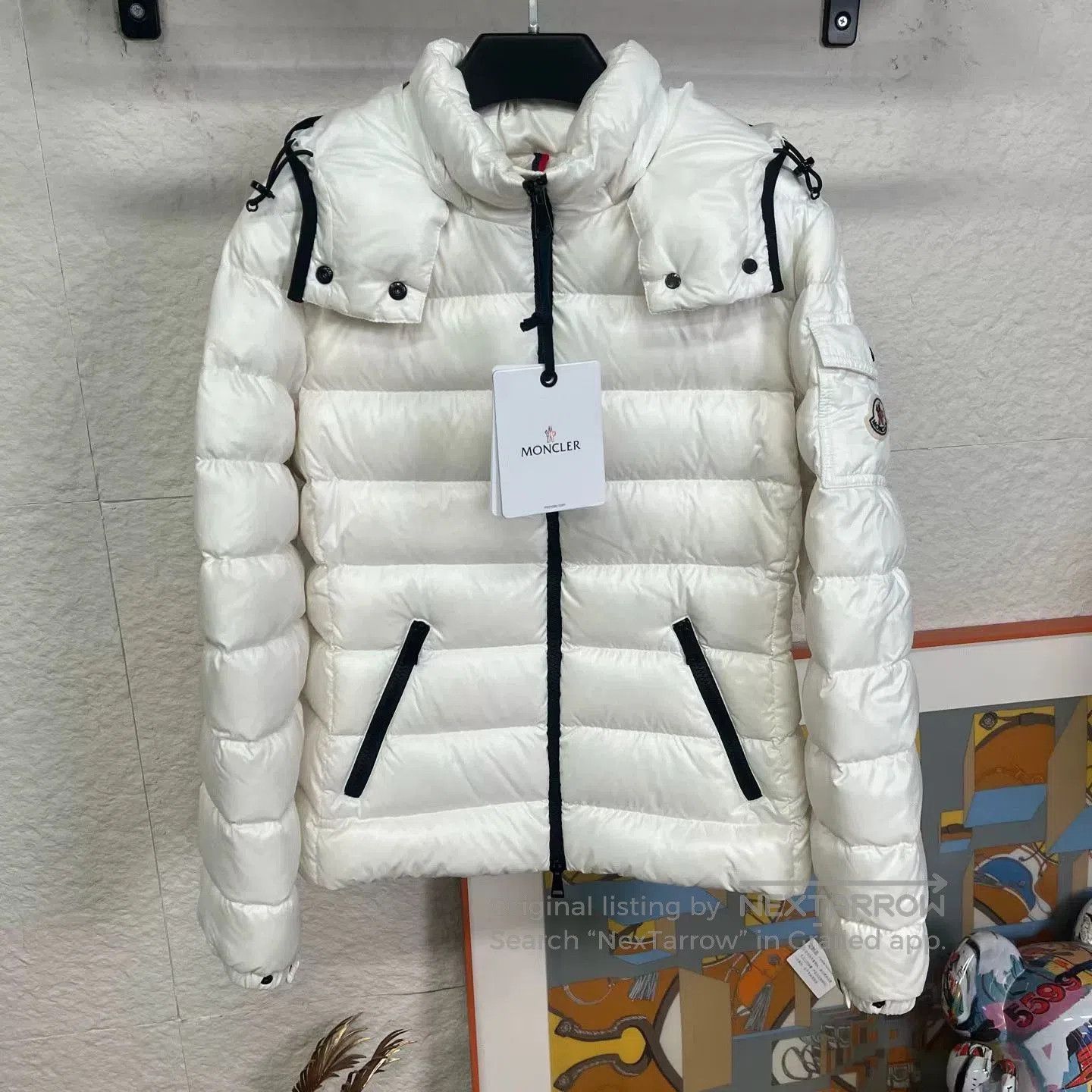 Moncler Moncler Bady Down Jacket with Hood. Size US M / EU 48-50 / 2 - 1 Thumbnail