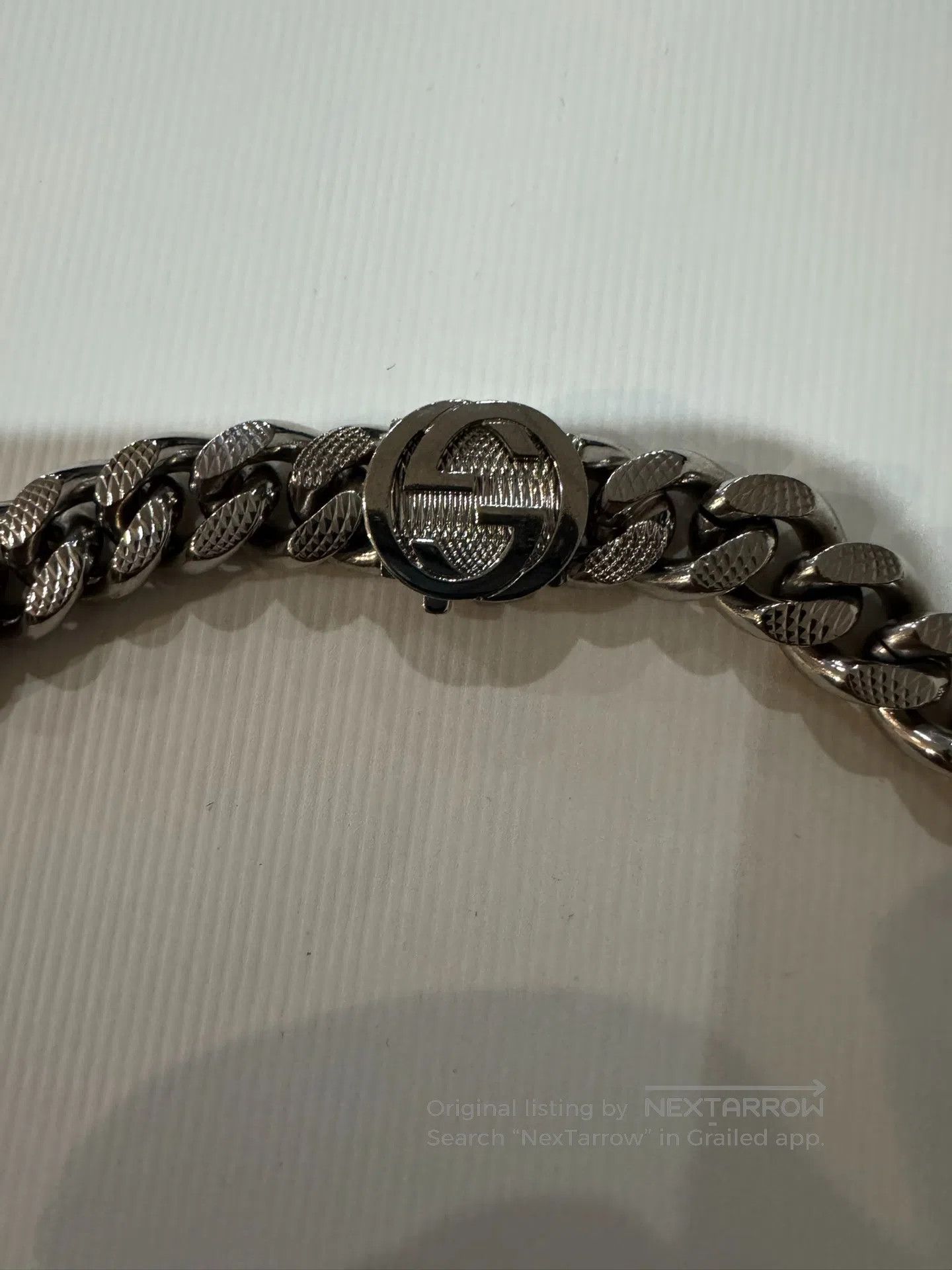 Gucci Guicci Letter Logo Necklace| Size ONE SIZE - 6 Thumbnail