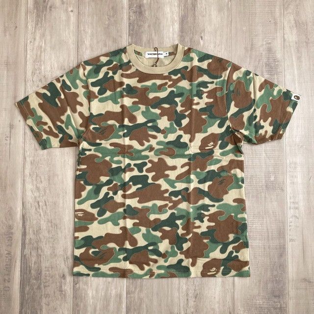 Bape BAPE Puzzle Camo T-shirt a bathing ape NIGO Size US M / EU 48-50 / 2 - 1 Thumbnail