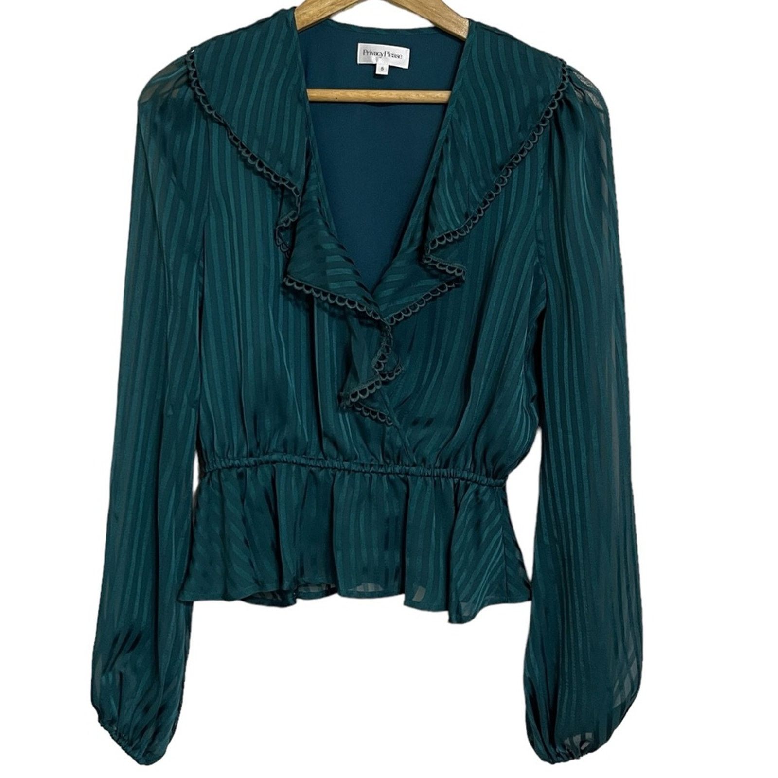 REVOLVE Revolve X Privacy Please Juliana Top In Moss Green Size Size S / US 4 / IT 40 - 2 Thumbnail