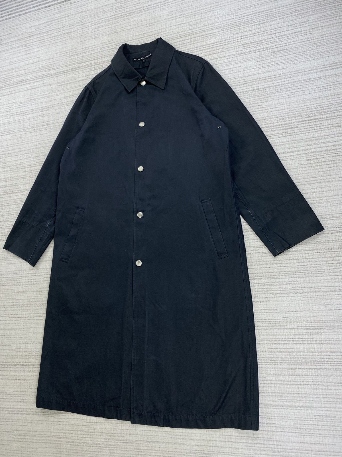 RRL Ralph Lauren × Ralph Lauren × Vintage Vintage Ralph Lauren Long Coat Button Jacket Size US M / EU 48-50 / 2 - 4 Thumbnail