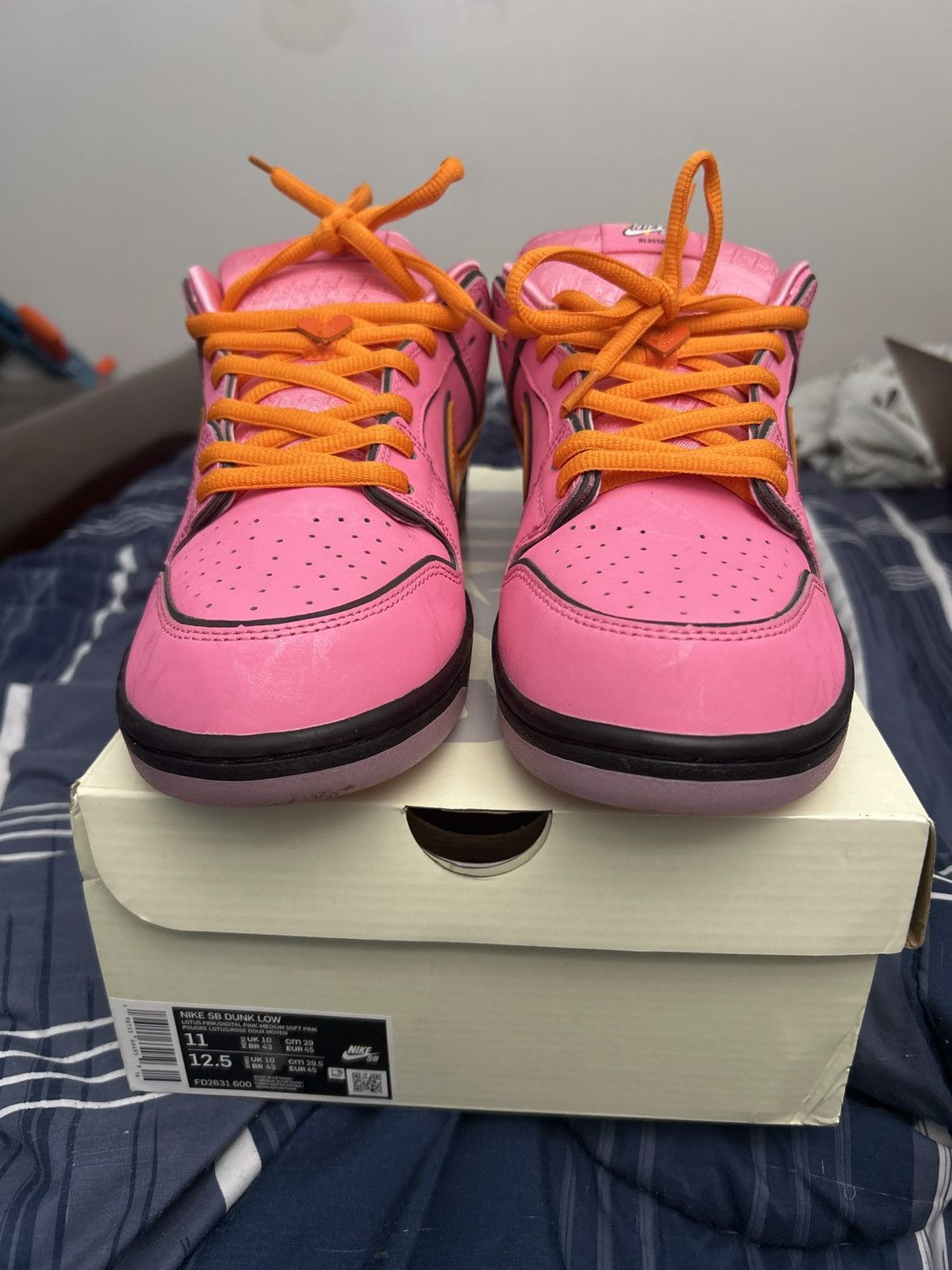 Nike Nike SB Dunk x Powerpuff Girls ‘Blossom’ Size US 11 / EU 44 - 1 Thumbnail