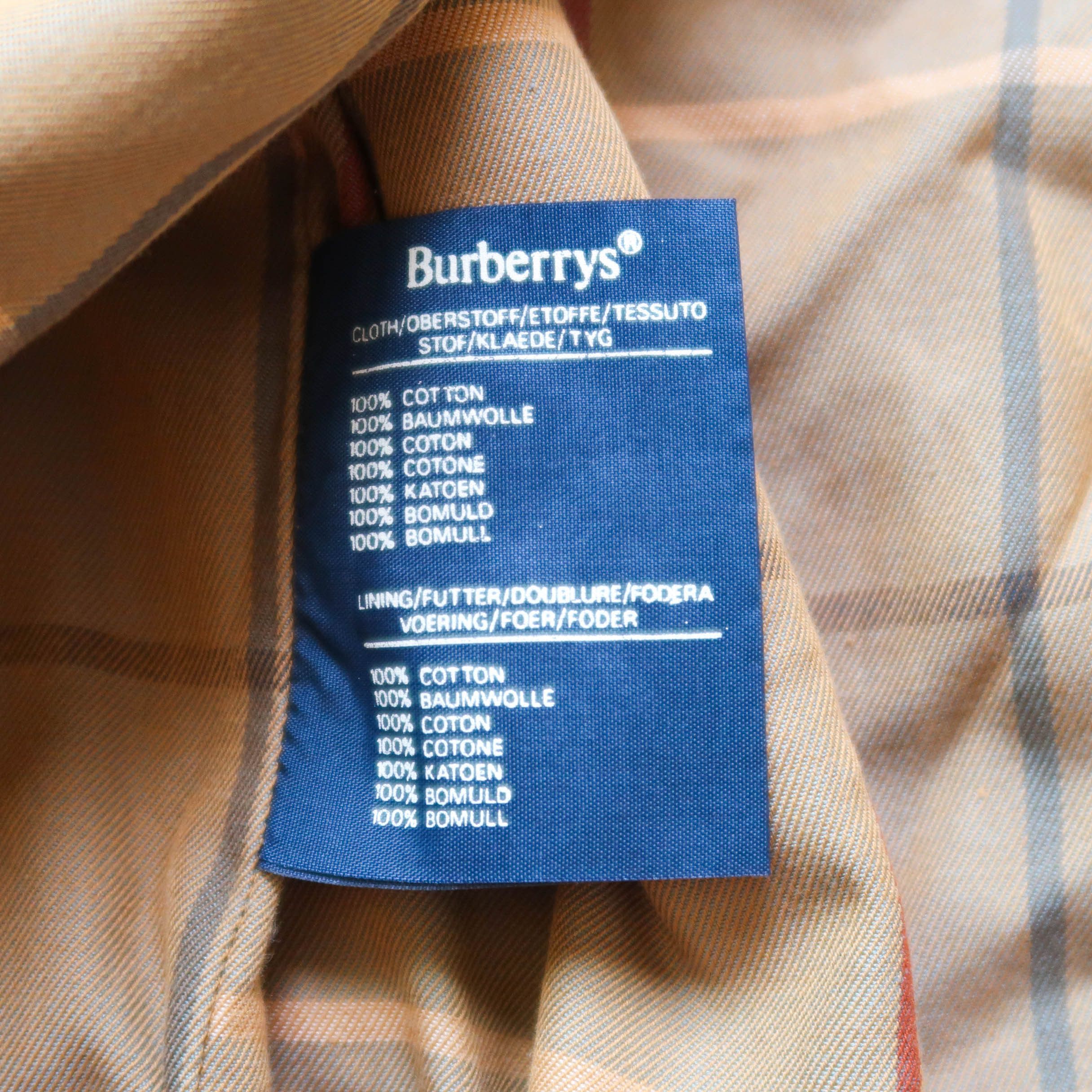 Burberry [Made in England] Vintage OG Burberry Trench Coat Size US M / EU 48-50 / 2 - 9 Thumbnail