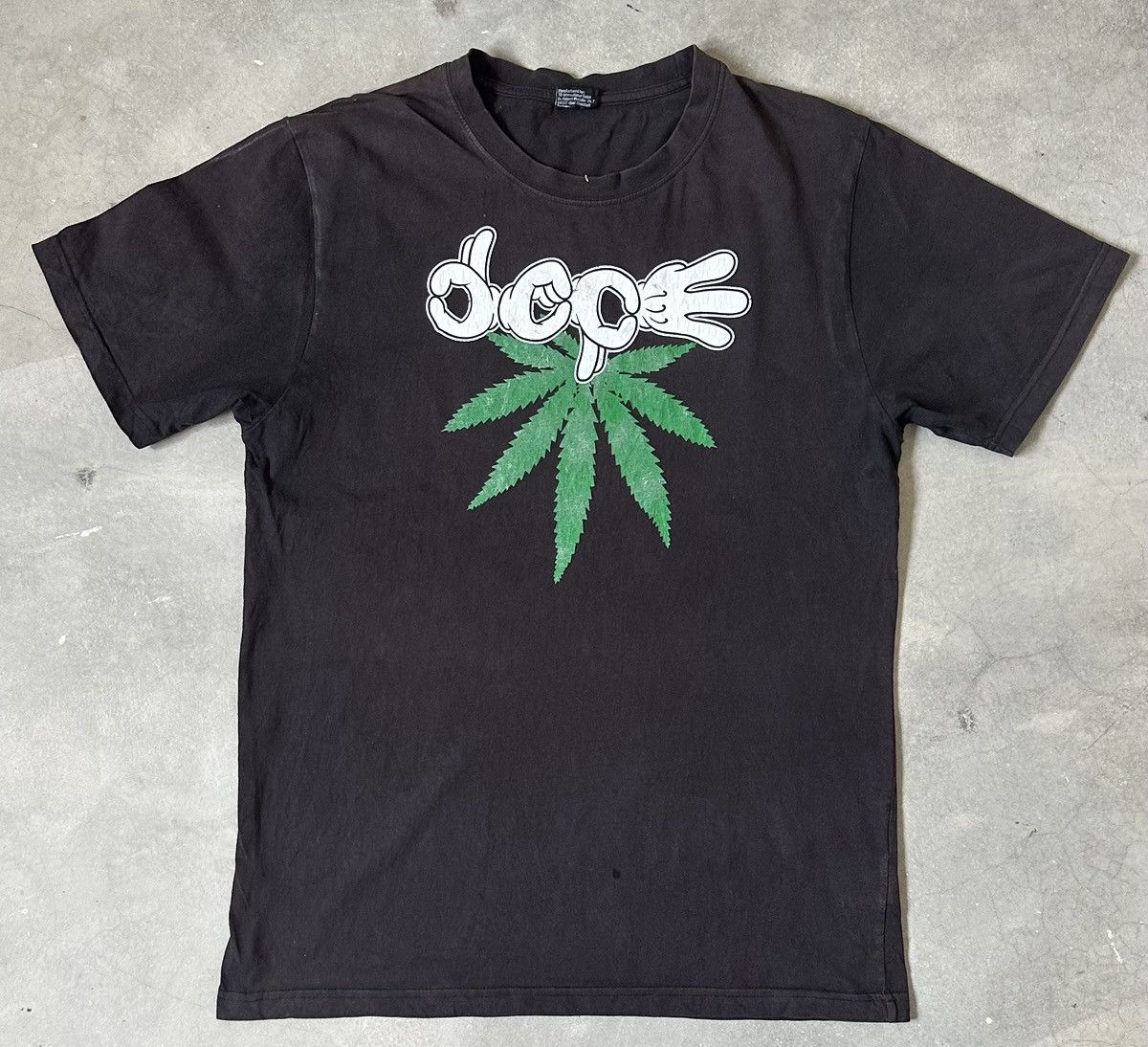 GmbH VINTAGE GMBH DOPE MARIJUANA WELL FADED TEE Size US M / EU 48-50 / 2 - 1 Thumbnail